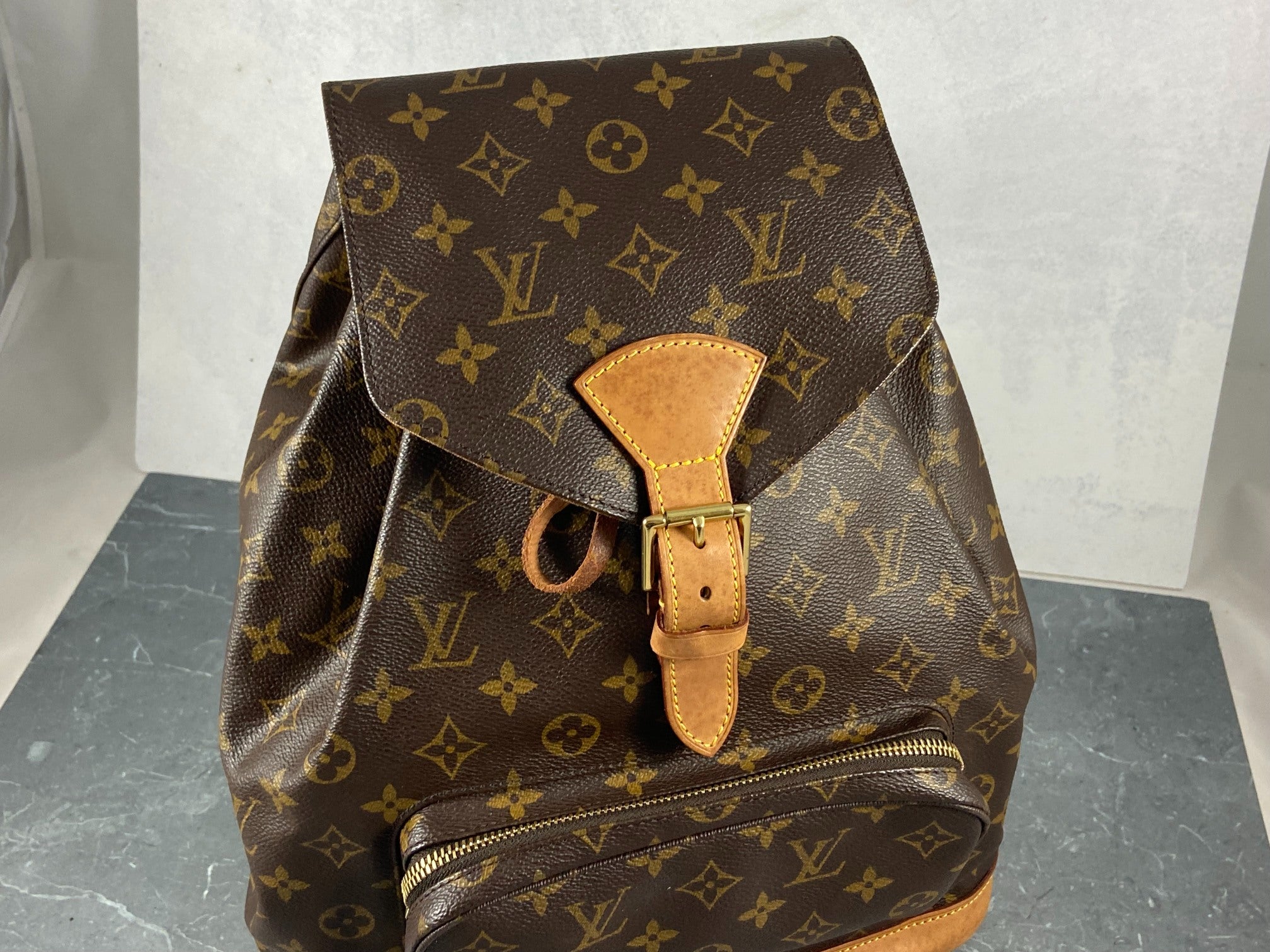 Louis Vuitton Montsouris GM Backpack Monogram Canvas