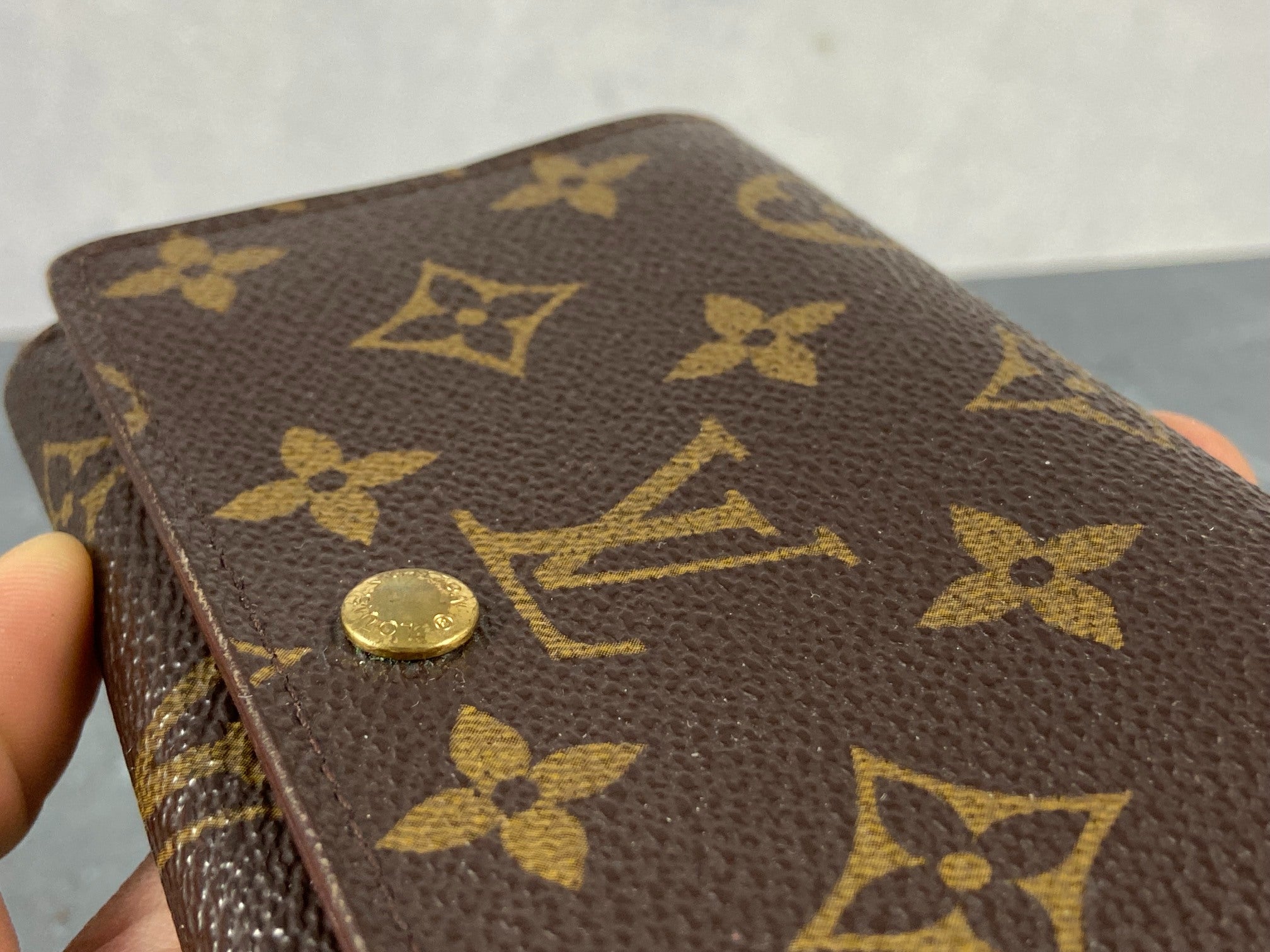 Louis Vuitton Porte-Monnaie Tresor Monogram Canvas