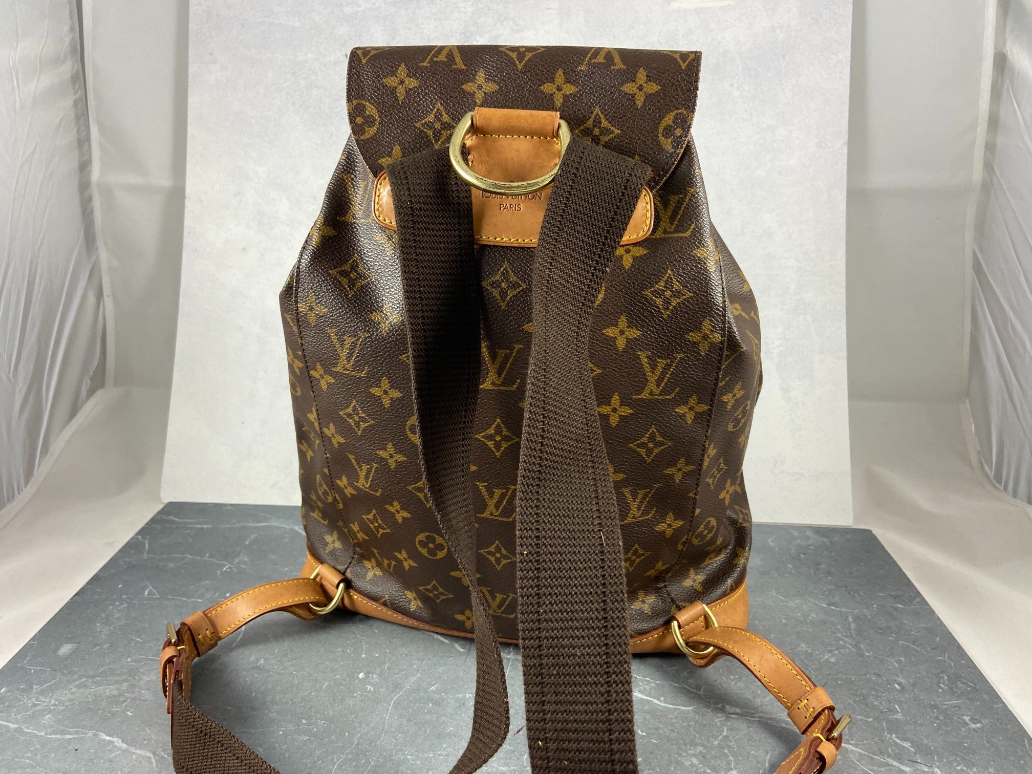 Louis Vuitton Montsouris GM Backpack Monogram Canvas