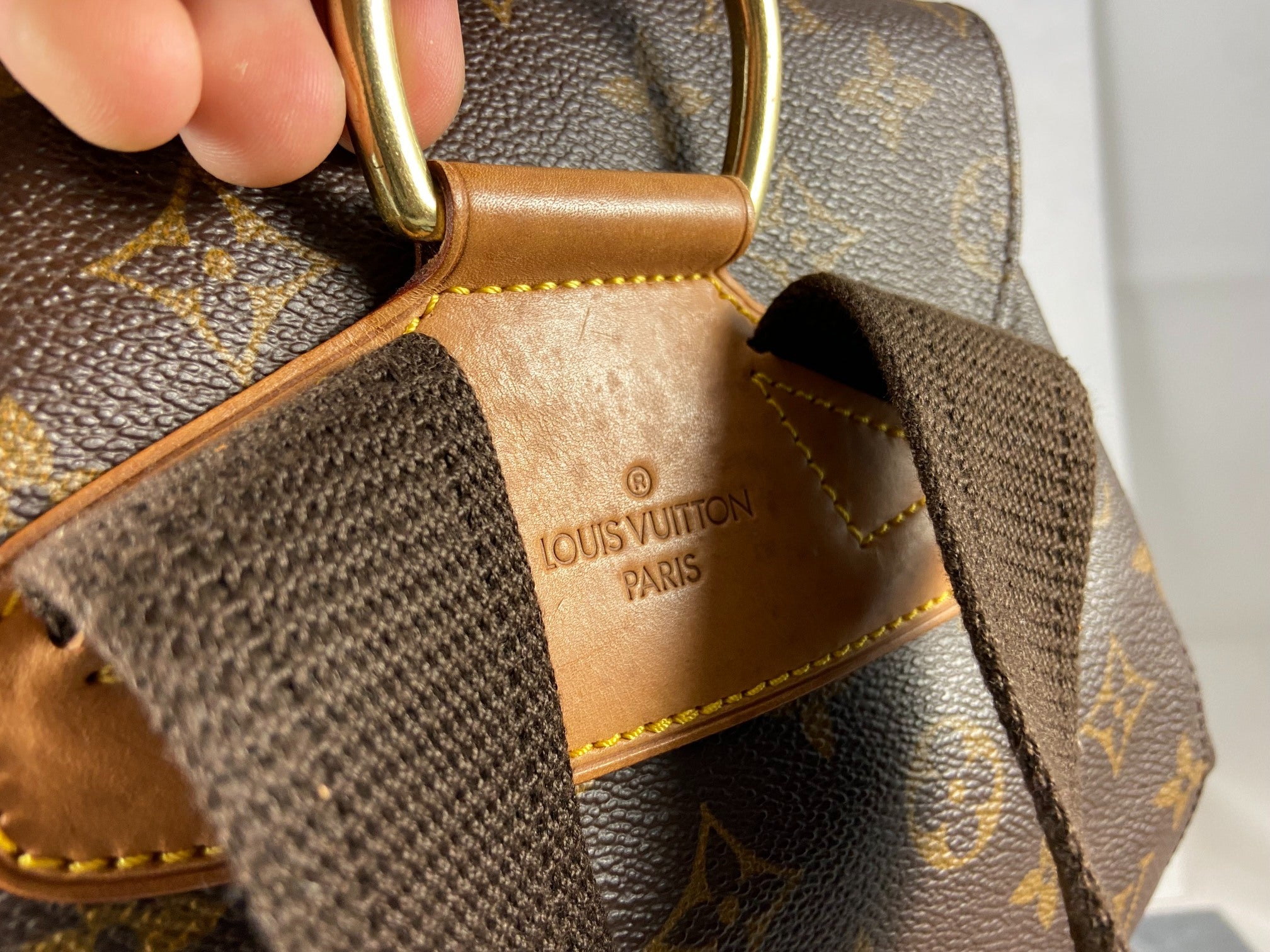 Louis Vuitton Montsouris GM Backpack Monogram Canvas