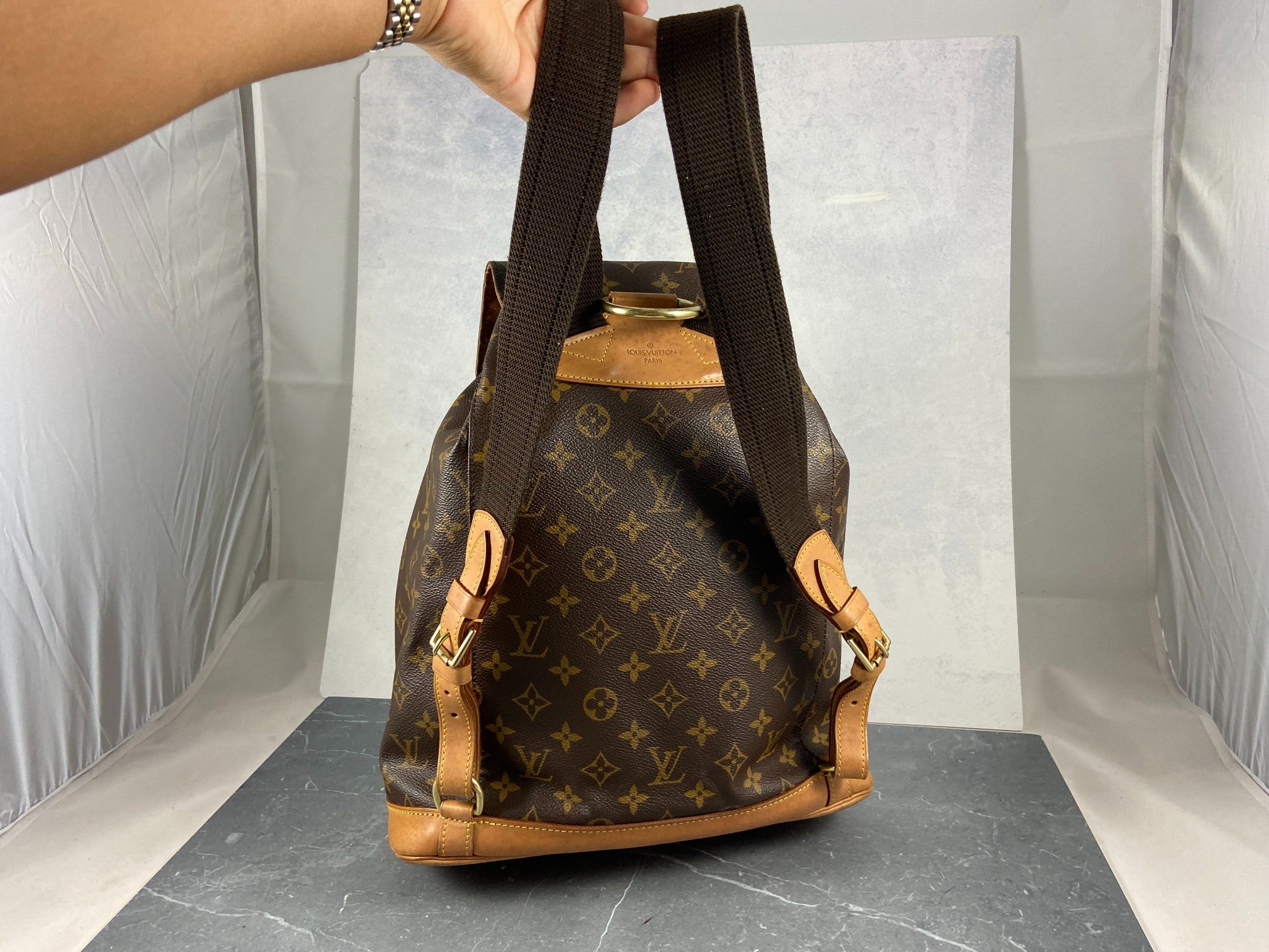 Louis Vuitton Montsouris GM Backpack Monogram Canvas
