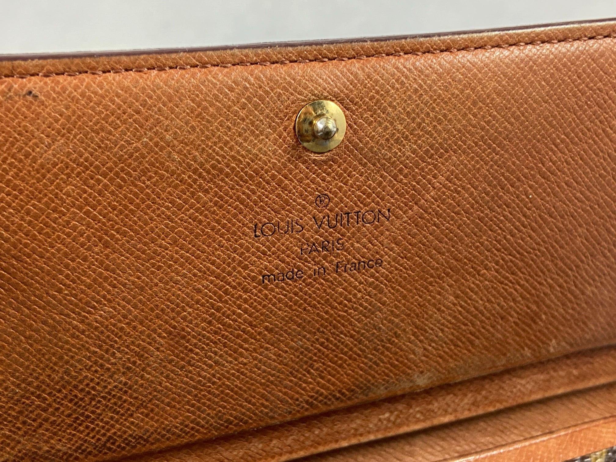 Louis Vuitton Porte-Monnaie Tresor Monogram Canvas