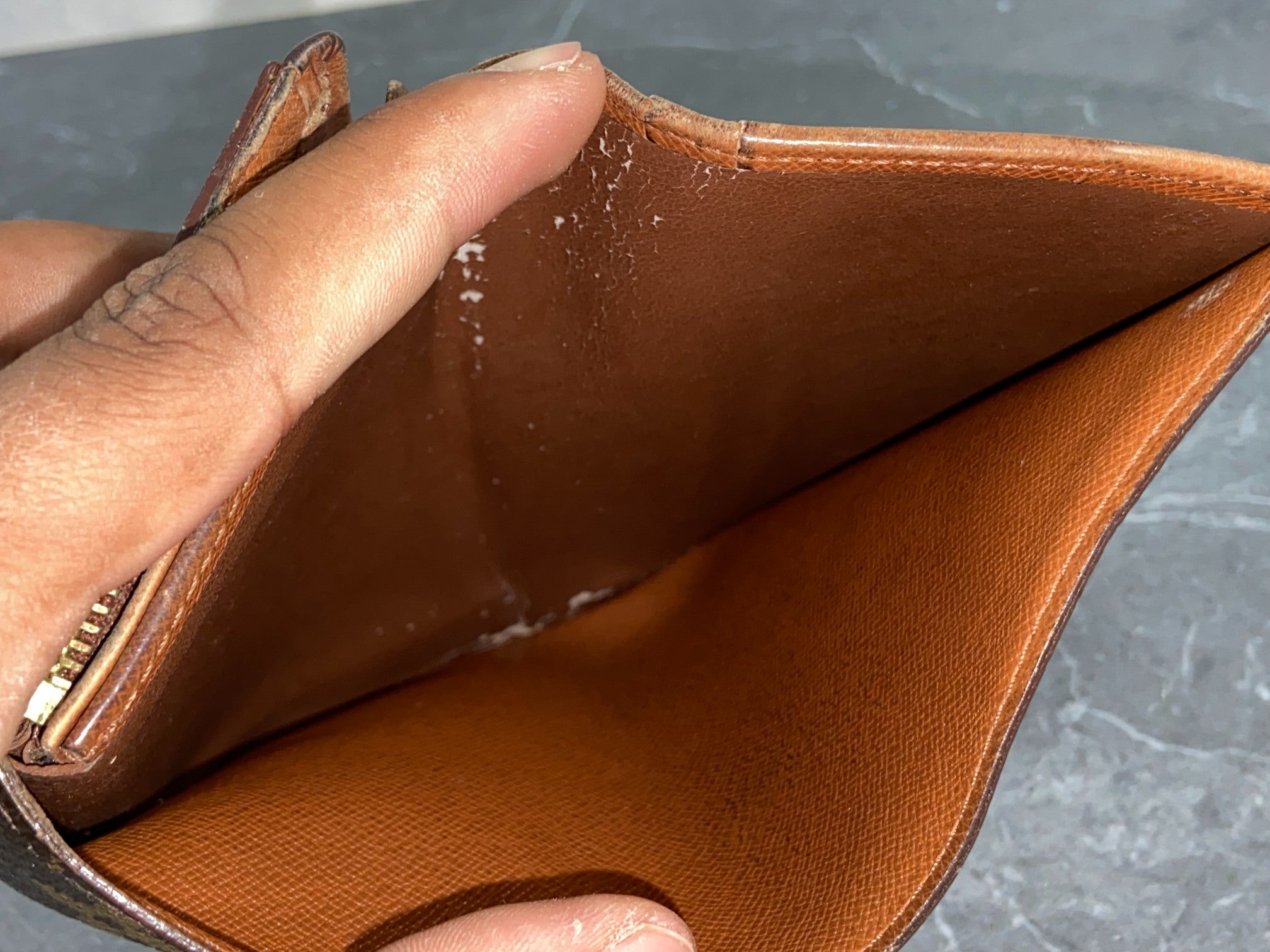 Louis Vuitton Porte-Monnaie Tresor Monogram Canvas