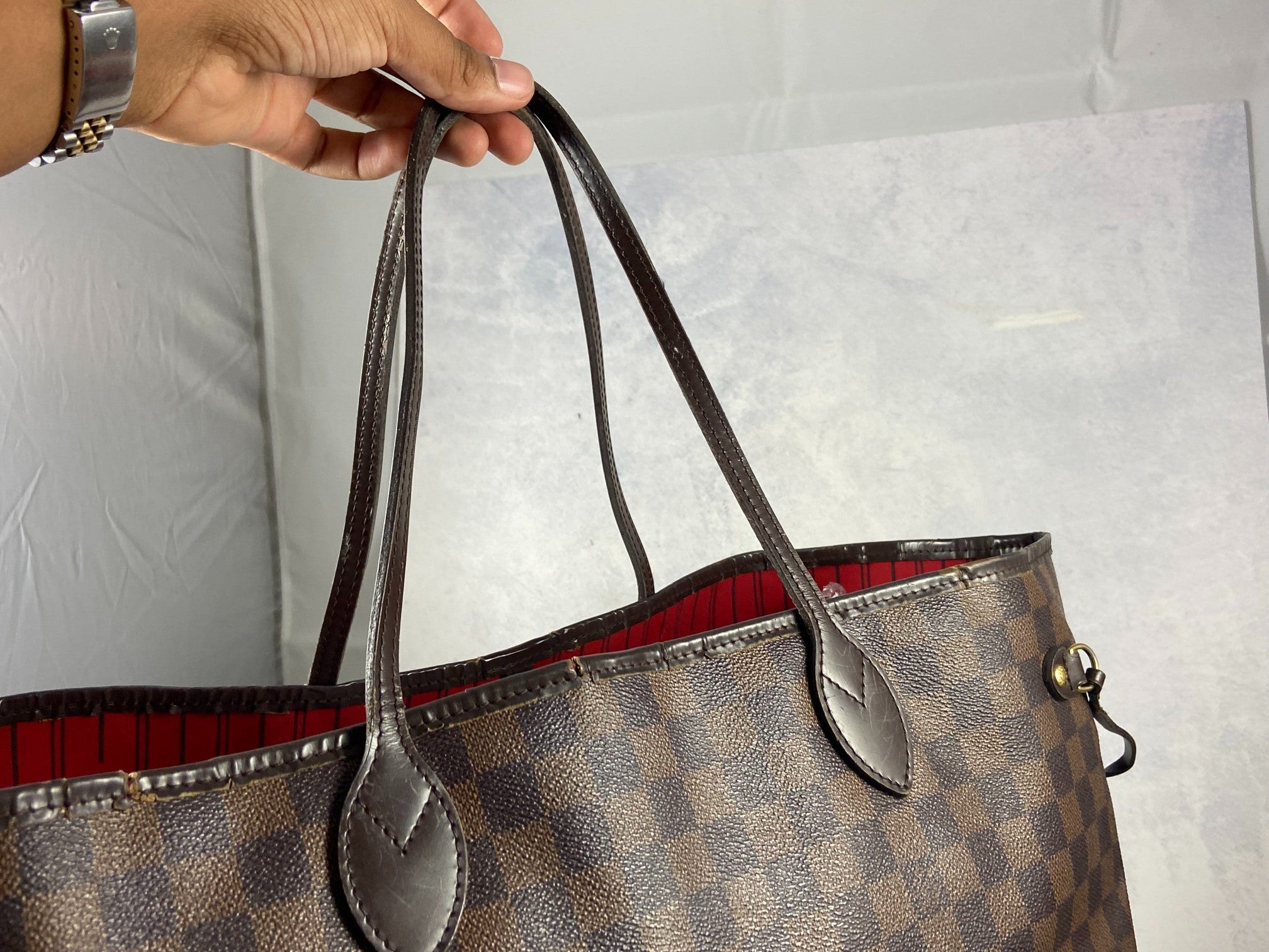 Louis Vuitton Neverfull GM Damier Ebene Canvas