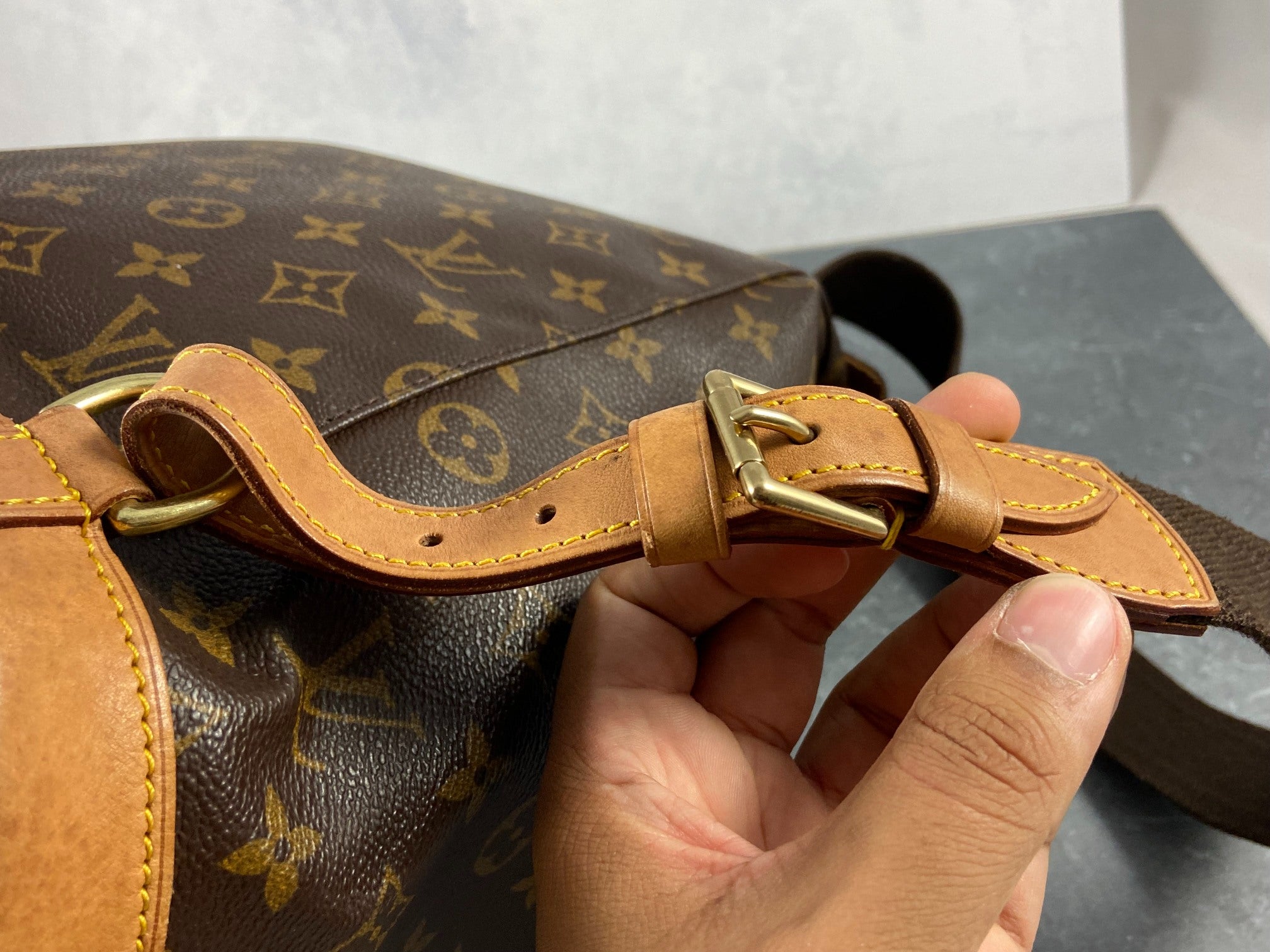Louis Vuitton Montsouris GM Backpack Monogram Canvas