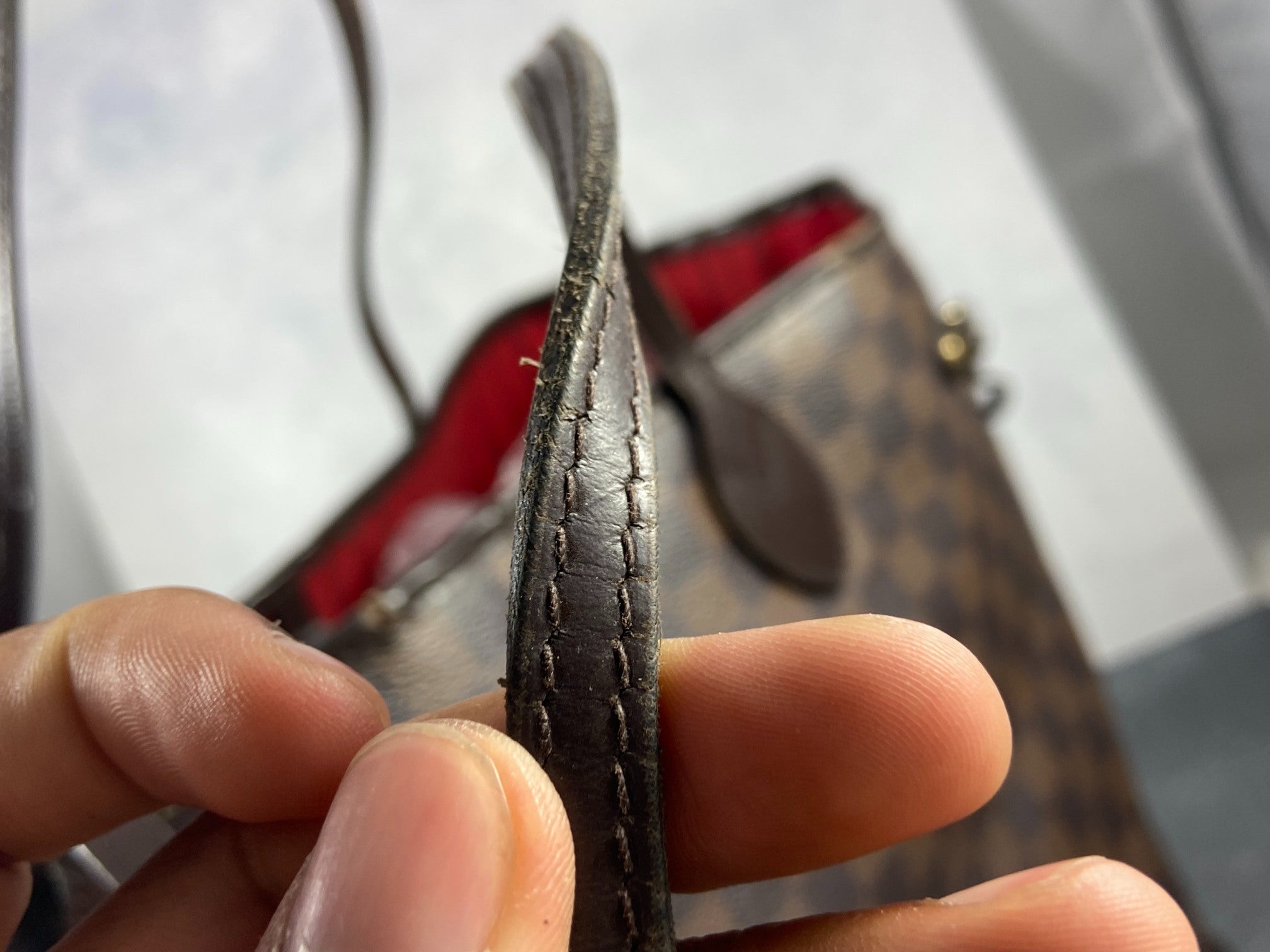 Louis Vuitton Neverfull GM Damier Ebene Canvas