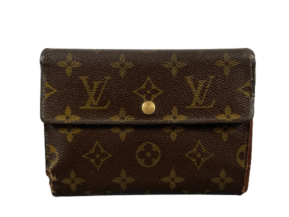 Louis Vuitton Porte Tresor Etui Wallet Monogram Canvas