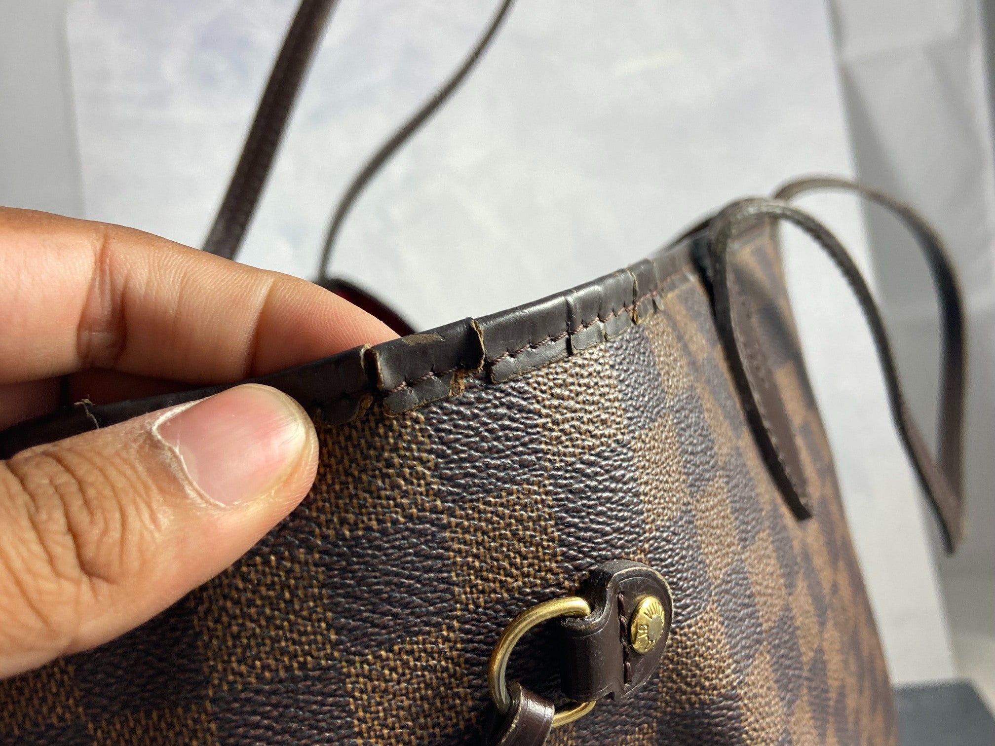 Louis Vuitton Neverfull GM Damier Ebene Canvas