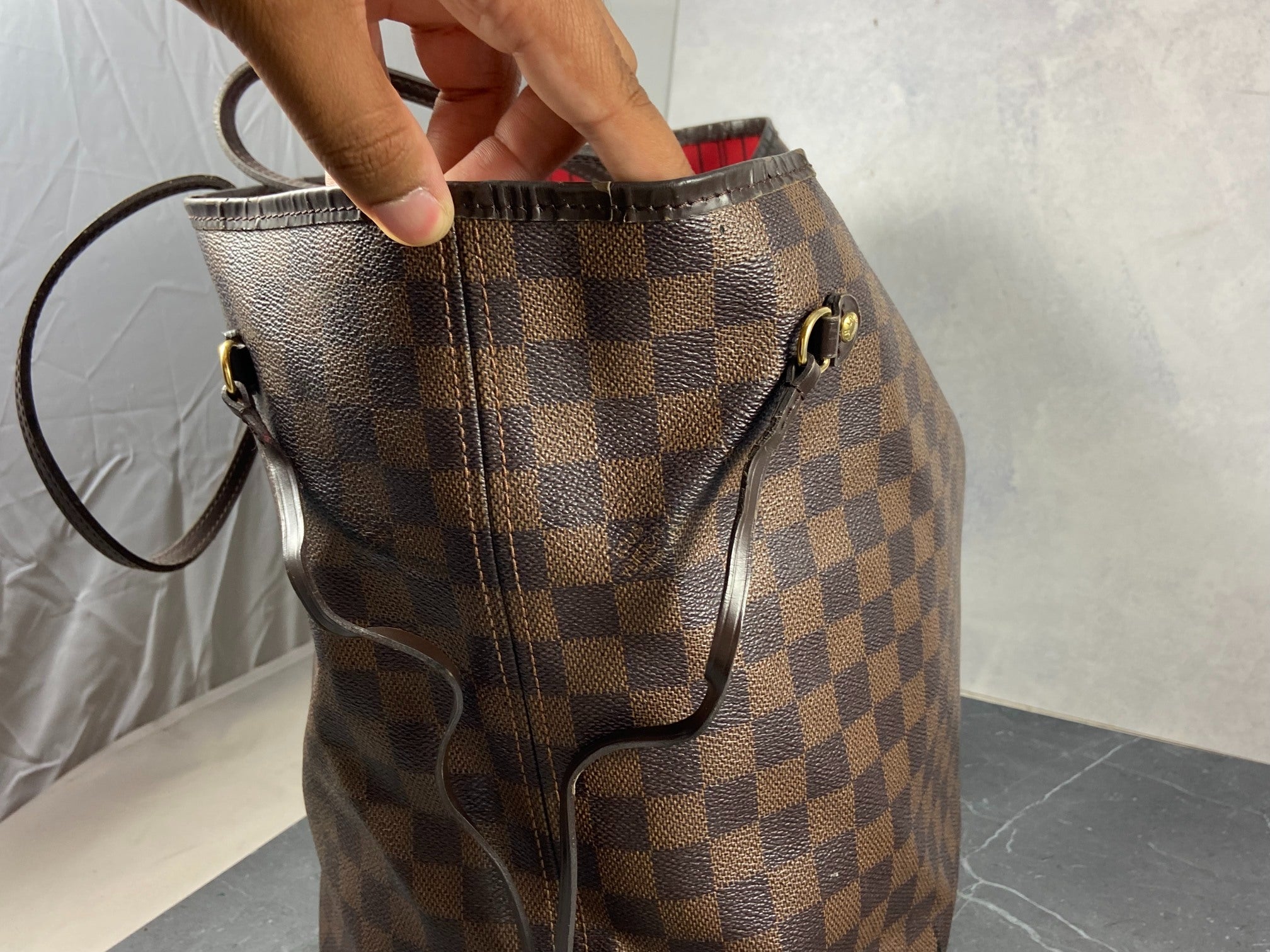 Louis Vuitton Neverfull GM Damier Ebene Canvas