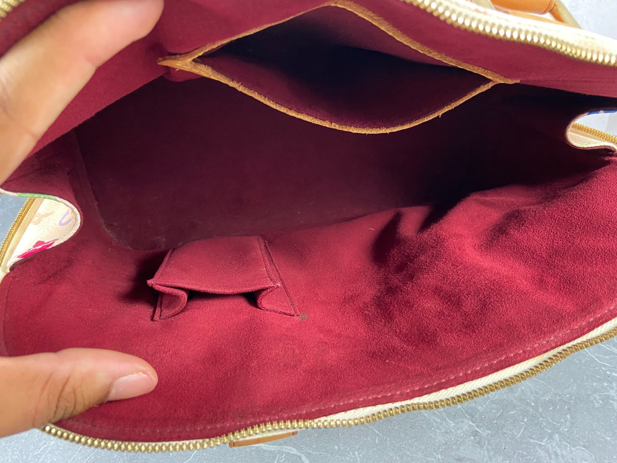 Louis Vuitton Takashi Murakami Alma PM Multicolor White