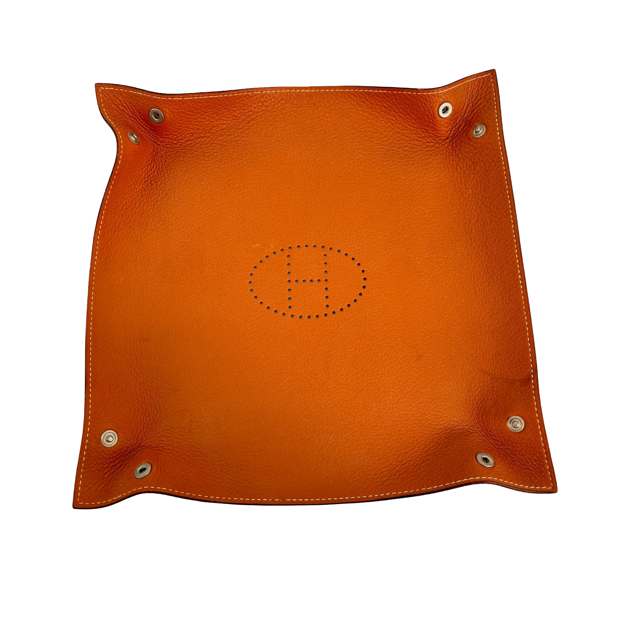 Hermès Mises et Relances Catchall Tray Brown leather