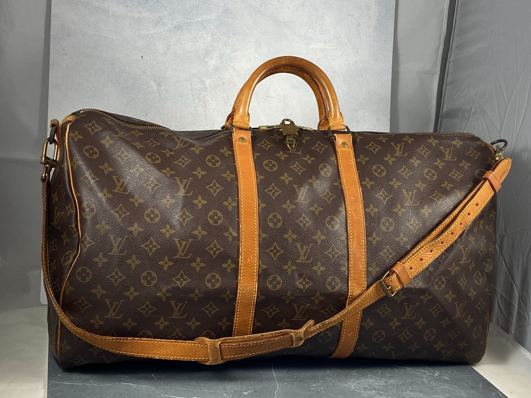 Louis Vuitton Keepall 60 Bandoulière Monogram Canvas