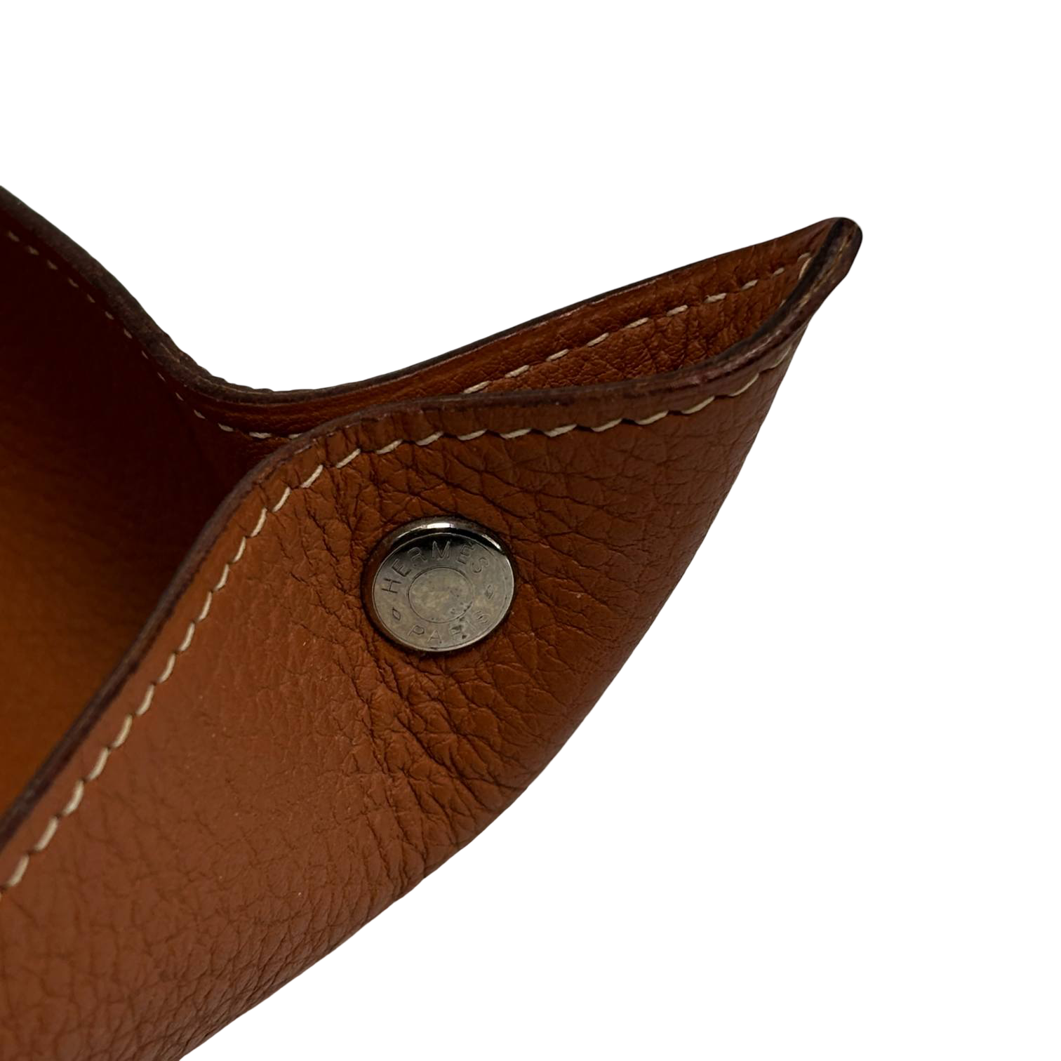 Hermès Mises et Relances Catchall Tray Brown leather