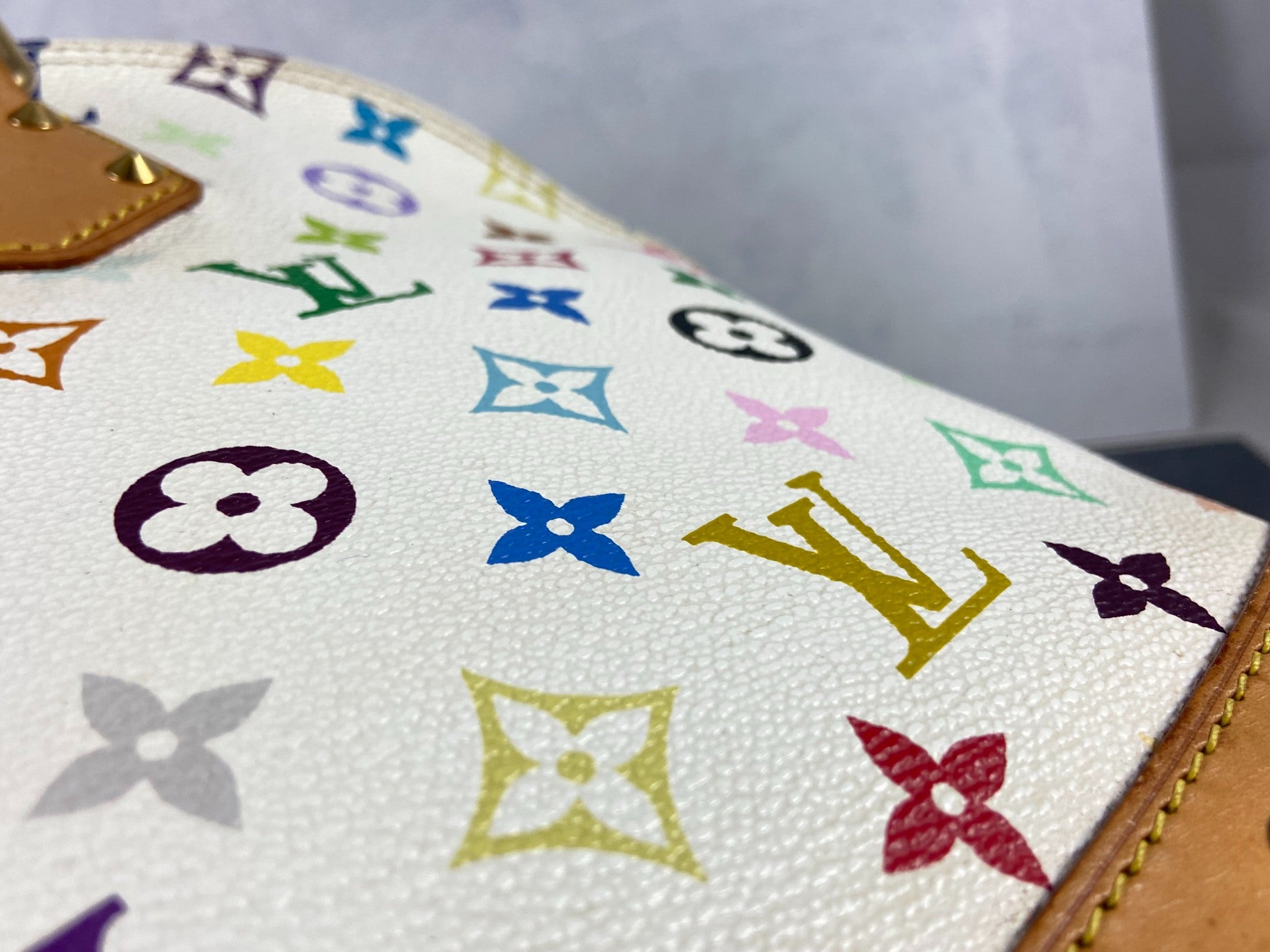 Louis Vuitton Takashi Murakami Alma PM Multicolor White
