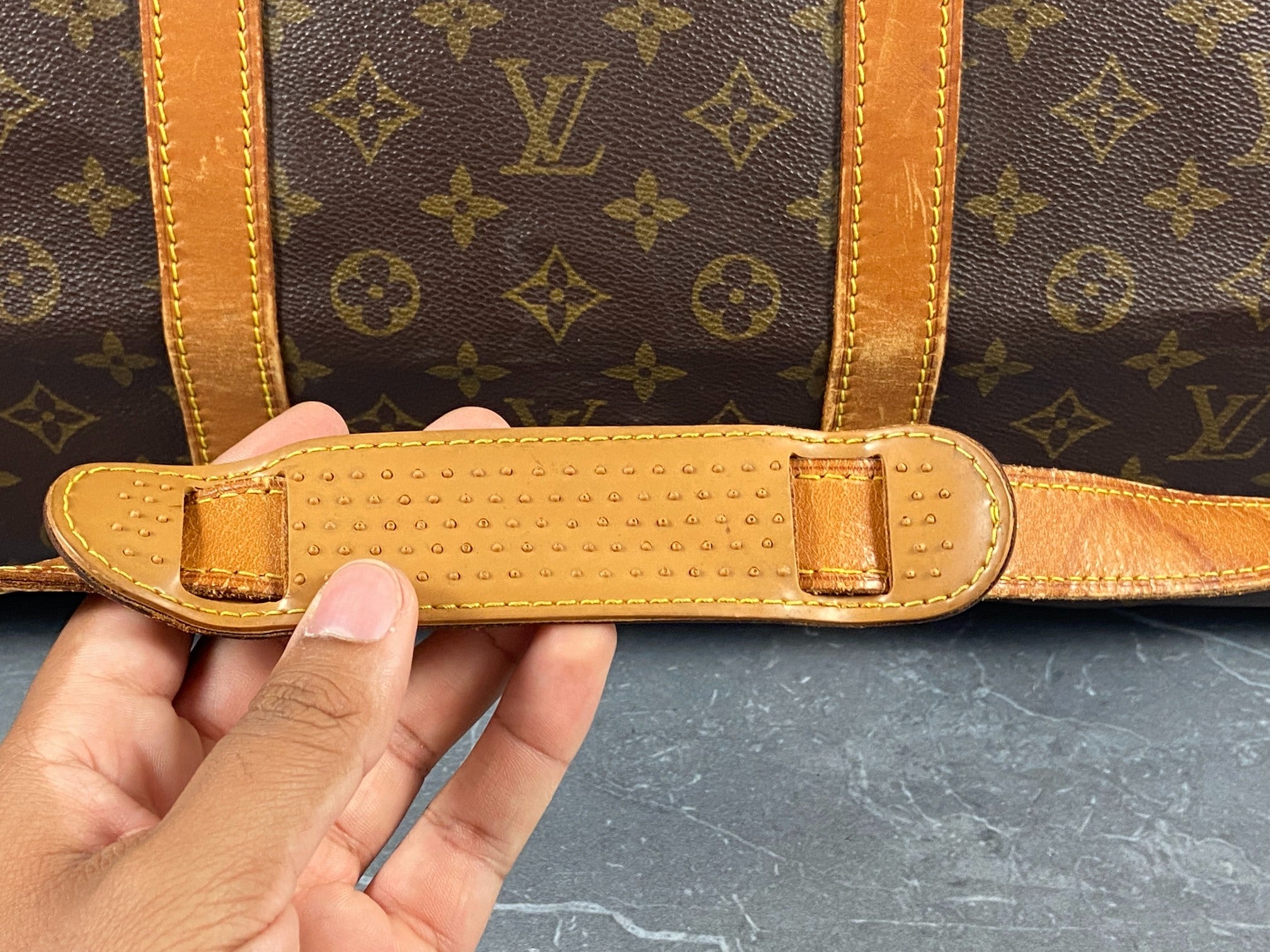 Louis Vuitton Keepall 60 Bandoulière Monogram Canvas