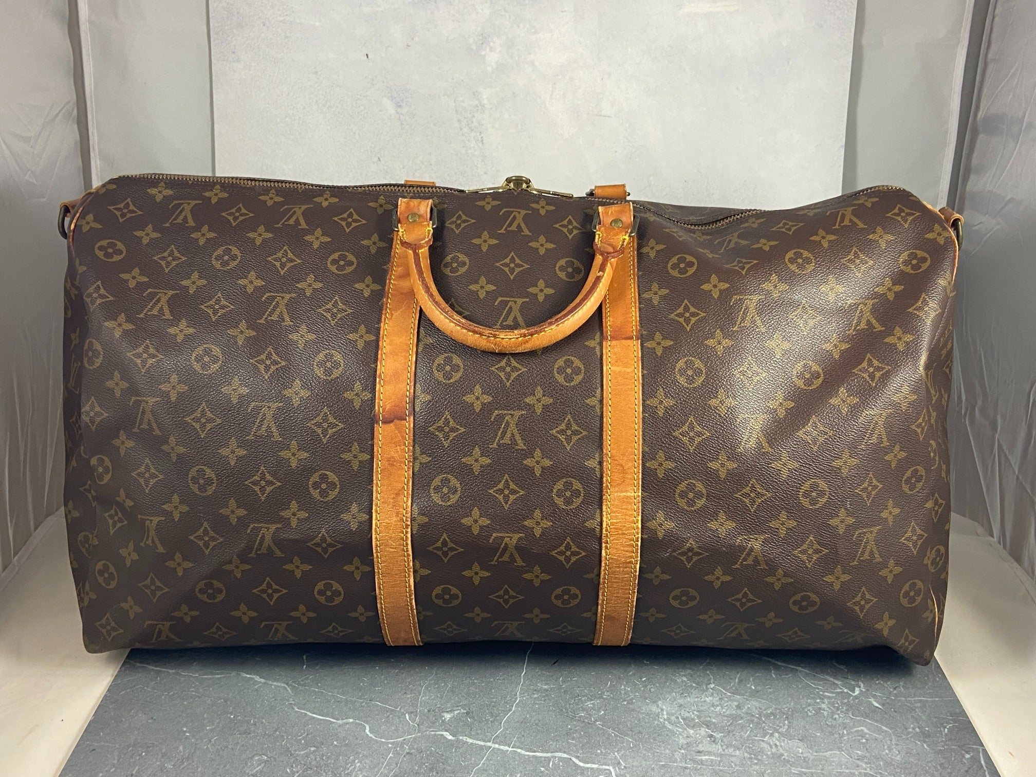 Louis Vuitton Keepall 60 Bandoulière Monogram Canvas