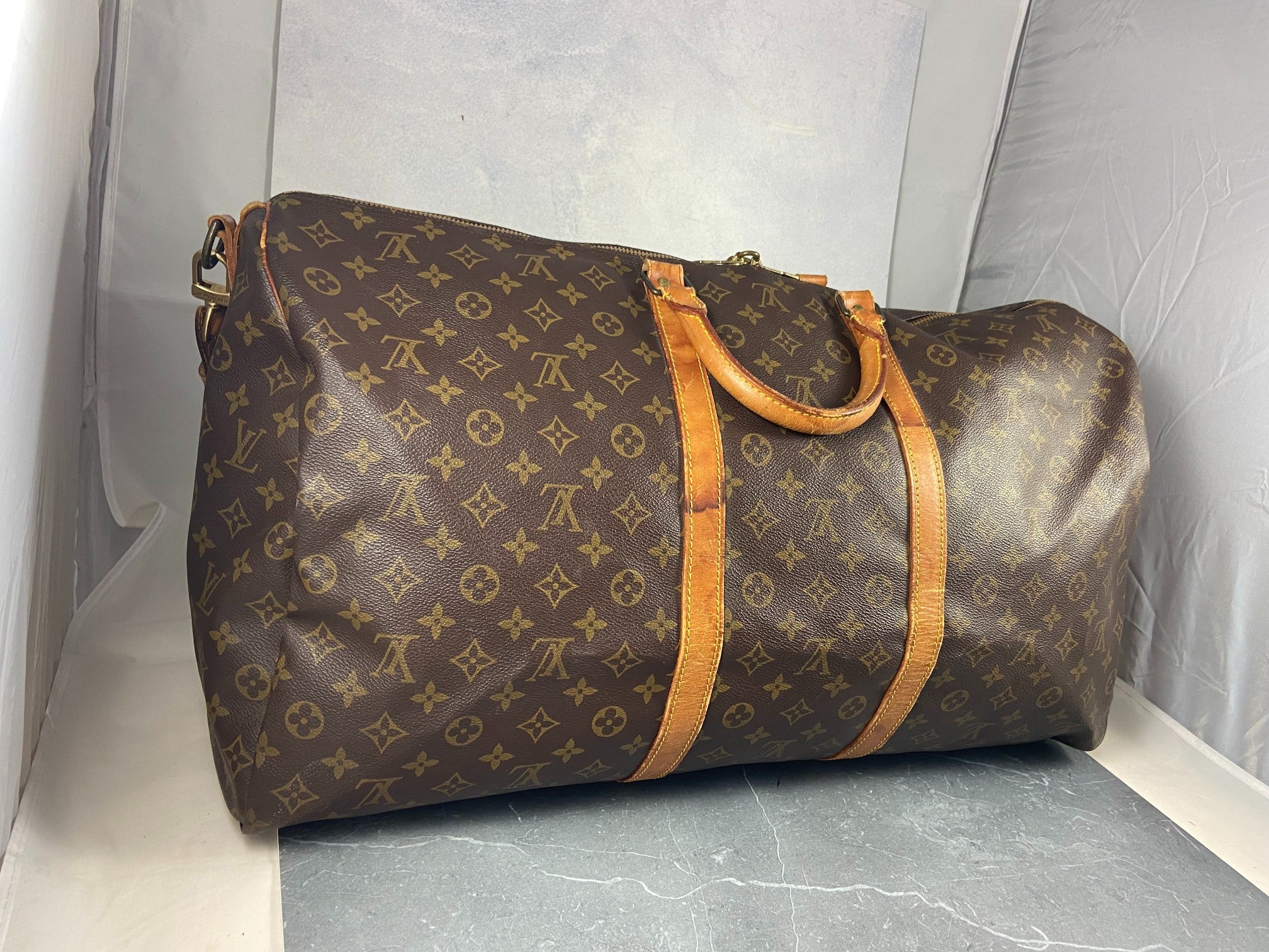 Louis Vuitton Keepall 60 Bandoulière Monogram Canvas