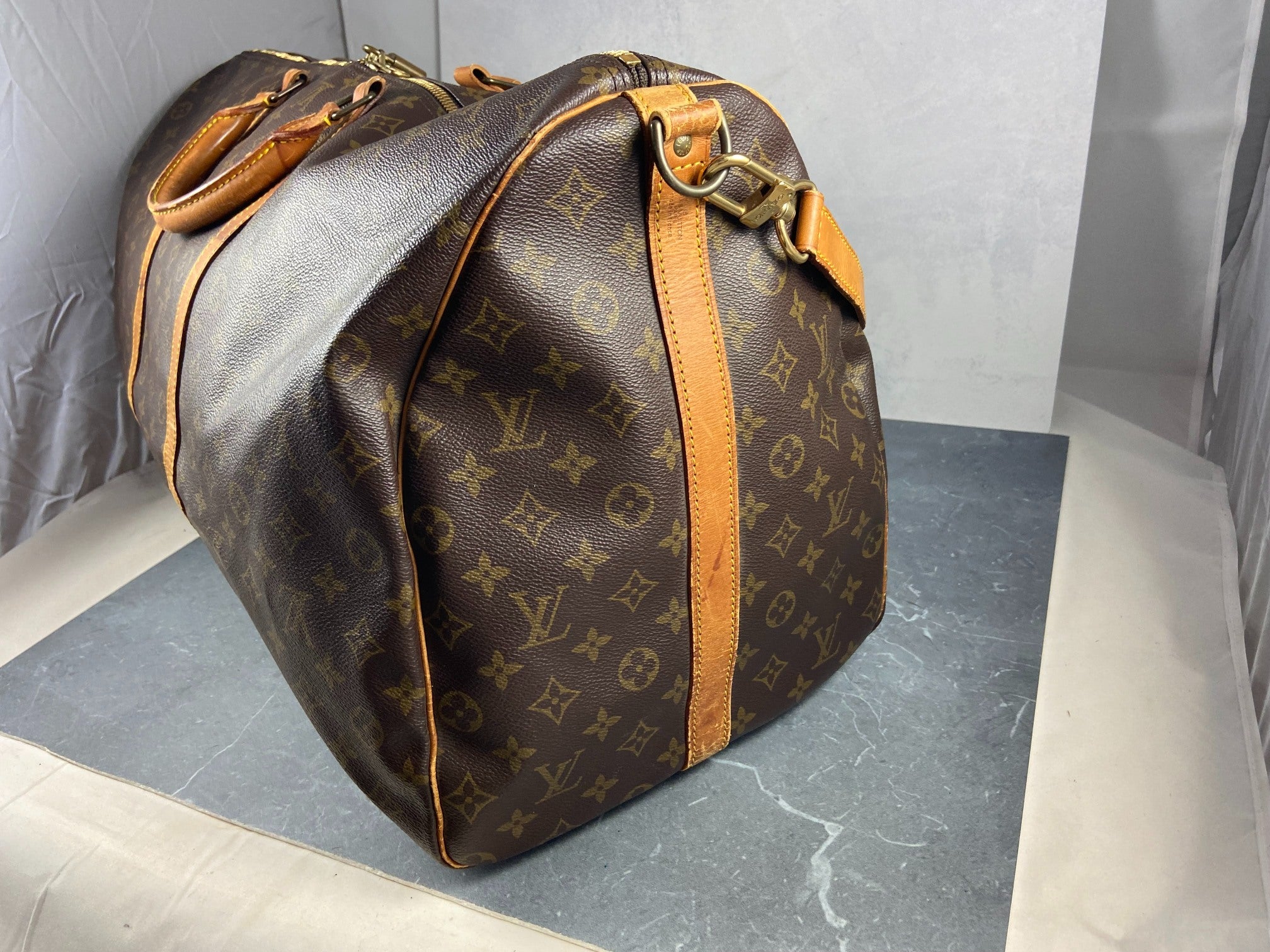Louis Vuitton Keepall 60 Bandoulière Monogram Canvas