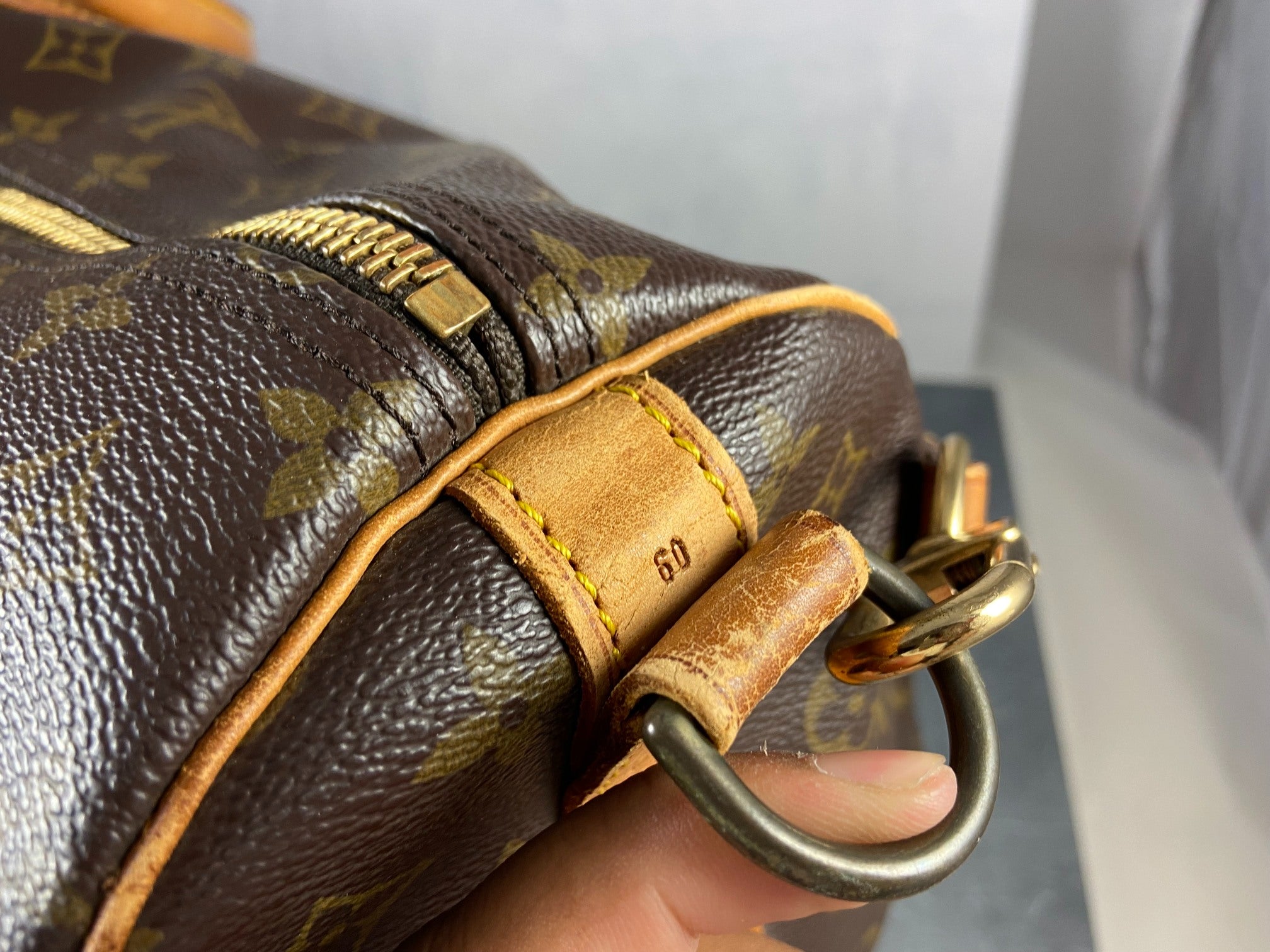 Louis Vuitton Keepall 60 Bandoulière Monogram Canvas