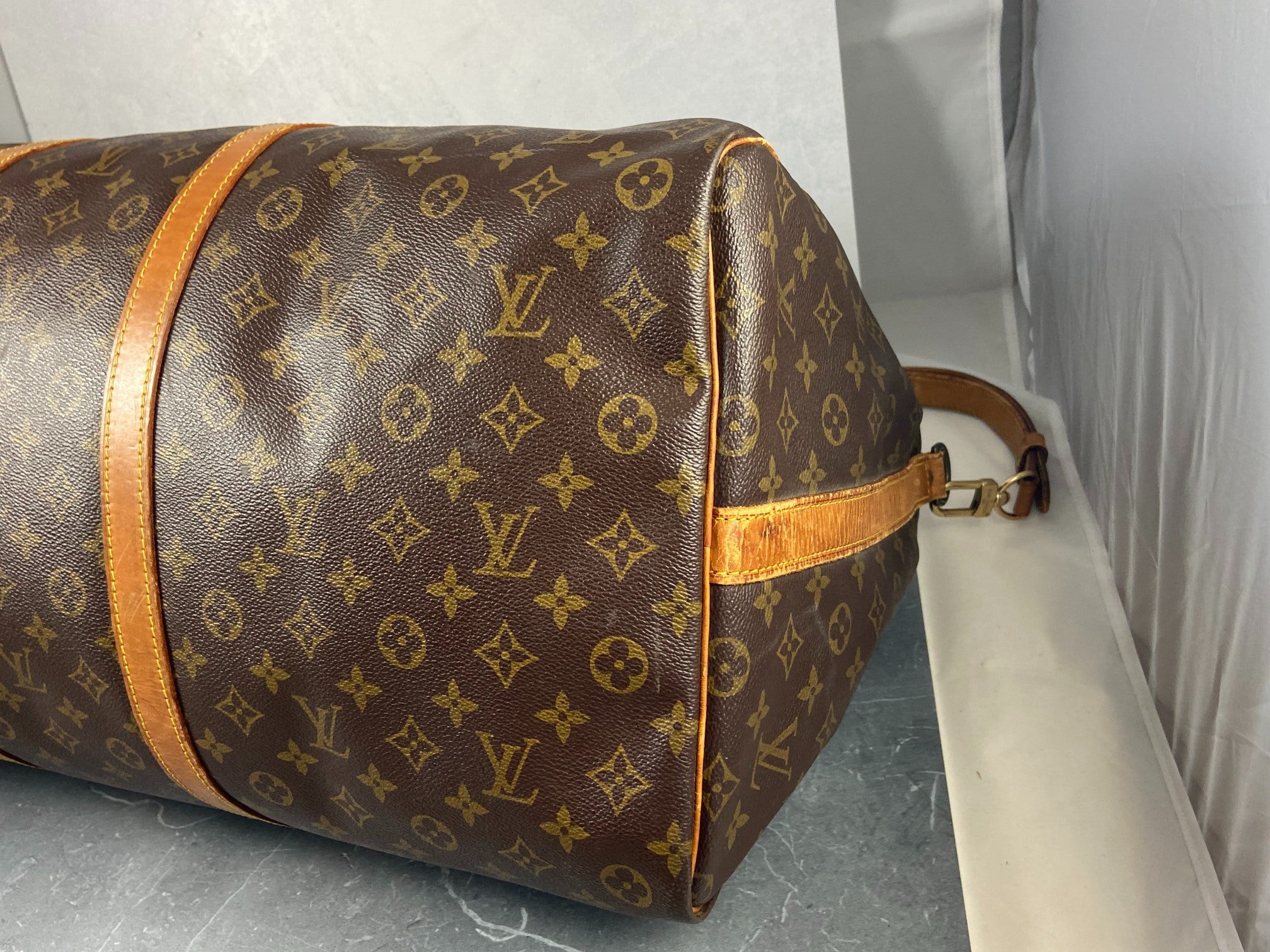 Louis Vuitton Keepall 60 Bandoulière Monogram Canvas