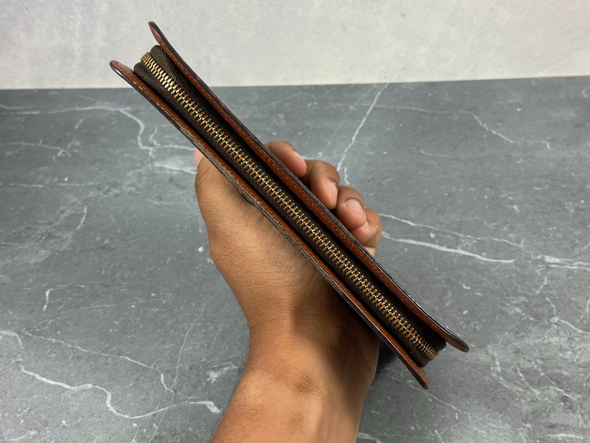 Louis Vuitton Monogram Canvas Zippy Wallet