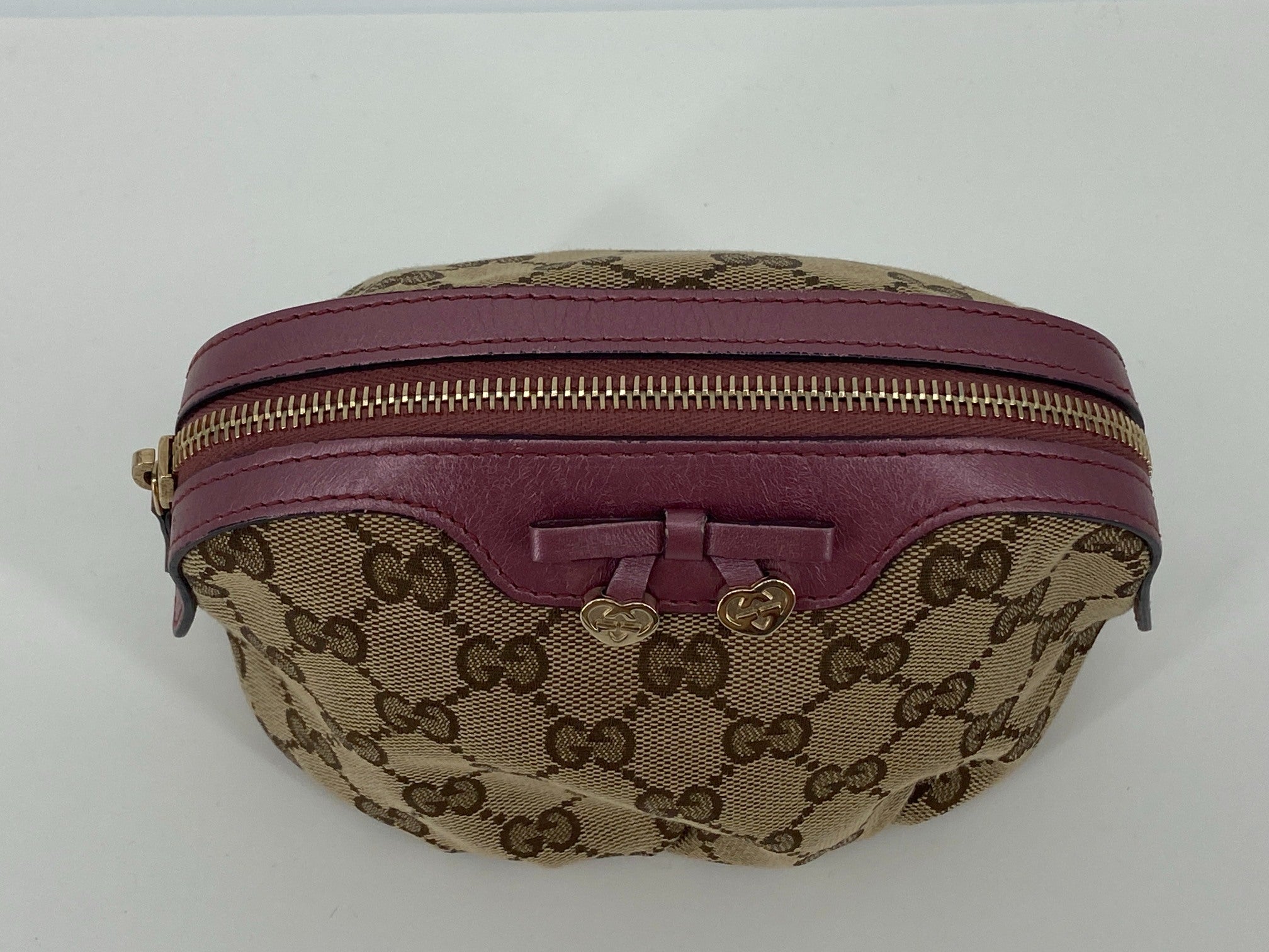 Gucci Necessaire Pouch Beige GG Monogram