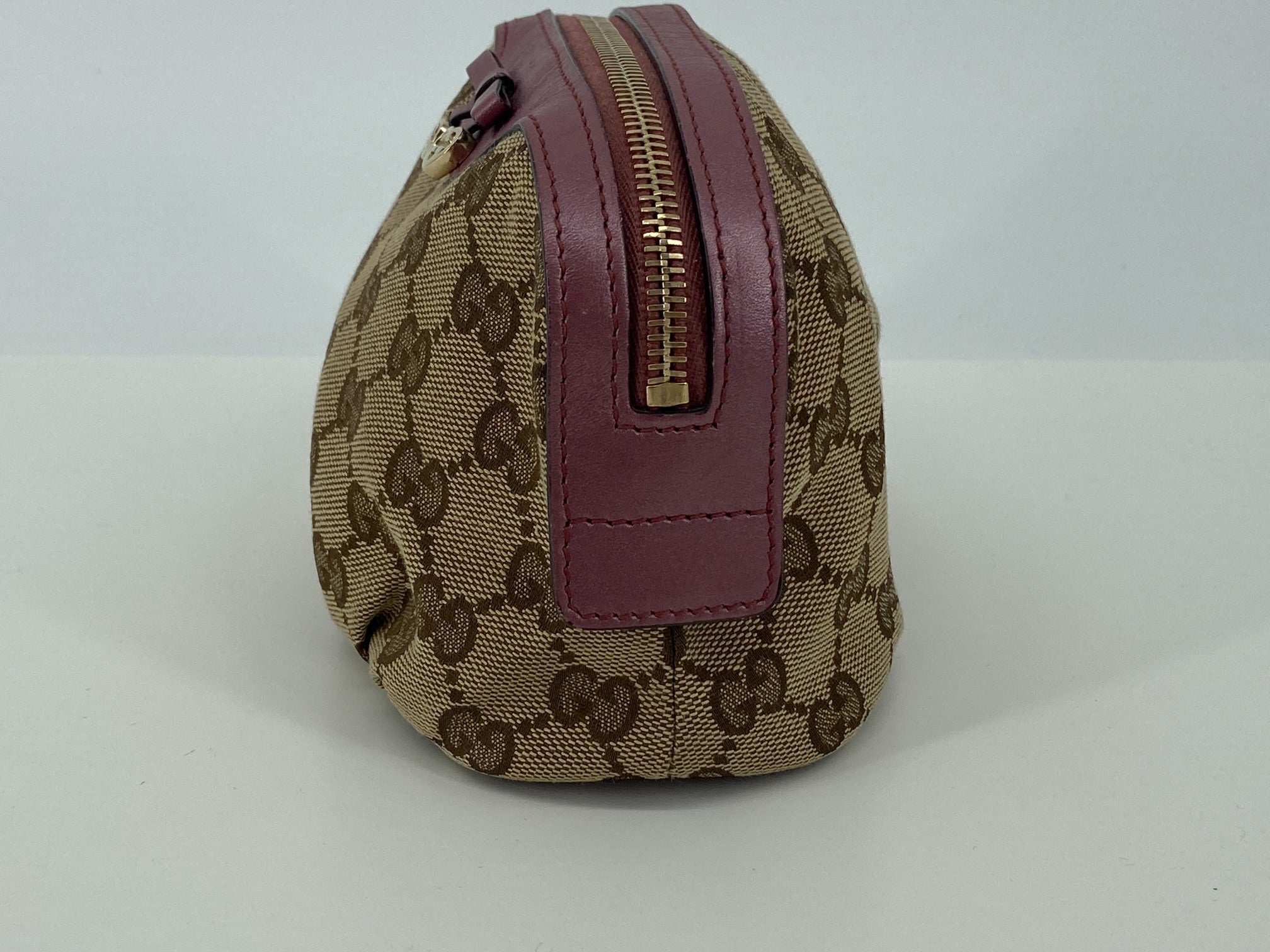 Gucci Necessaire Pouch Beige GG Monogram