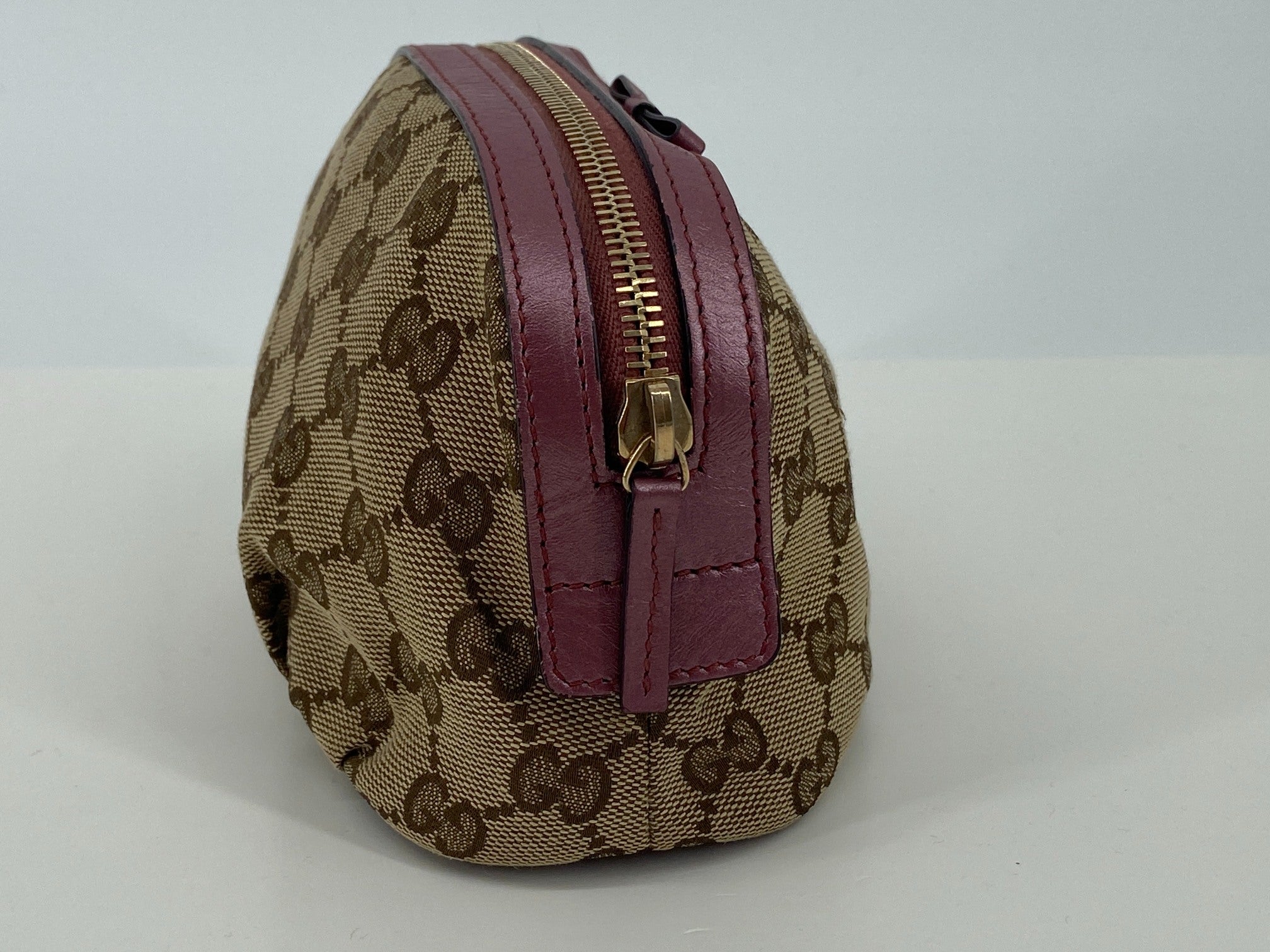 Gucci Necessaire Pouch Beige GG Monogram