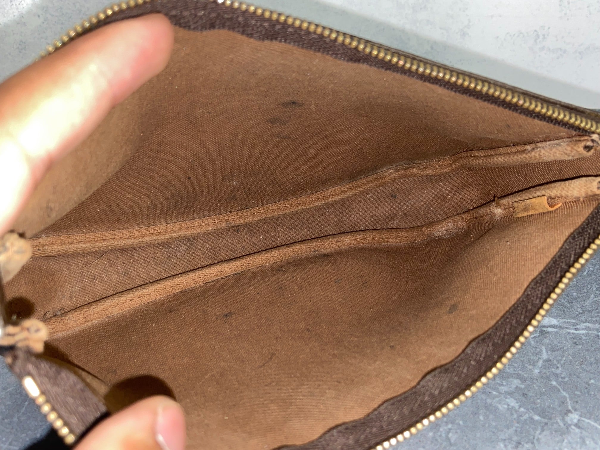 Louis Vuitton Pochette Accessoires Monogram Canvas