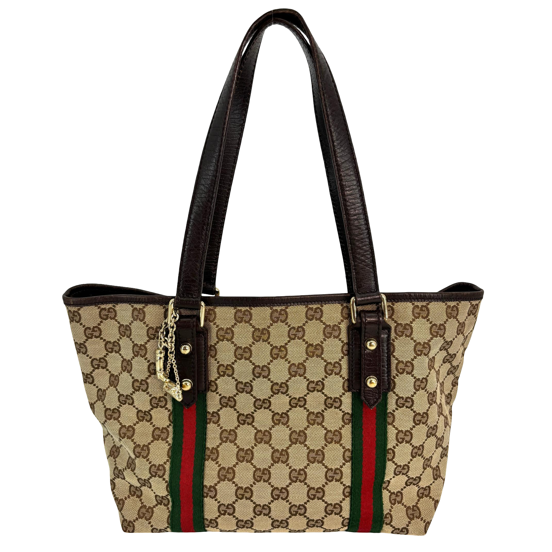 Gucci Sherry Tote Bag Beige GG Monogram