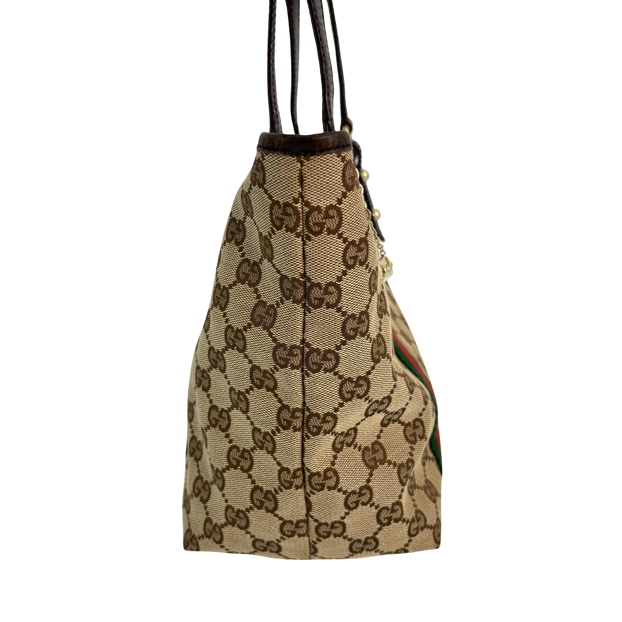 Gucci Sherry Tote Bag Beige GG Monogram