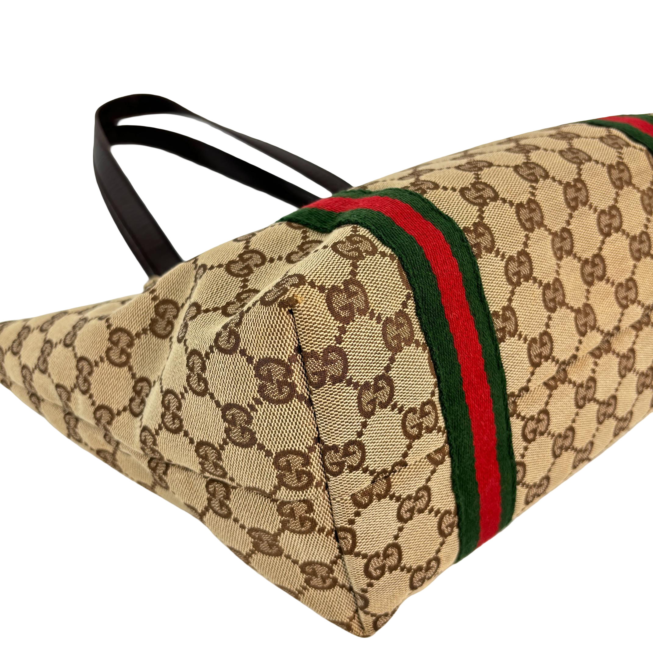 Gucci Sherry Tote Bag Beige GG Monogram