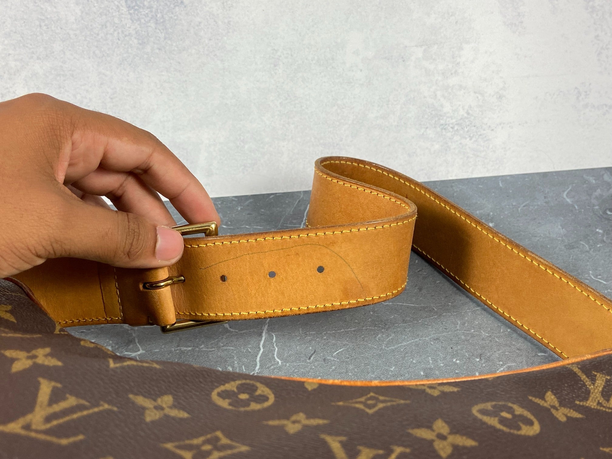 Louis Vuitton Croissant GM Hobo Bag Monogram Canvas