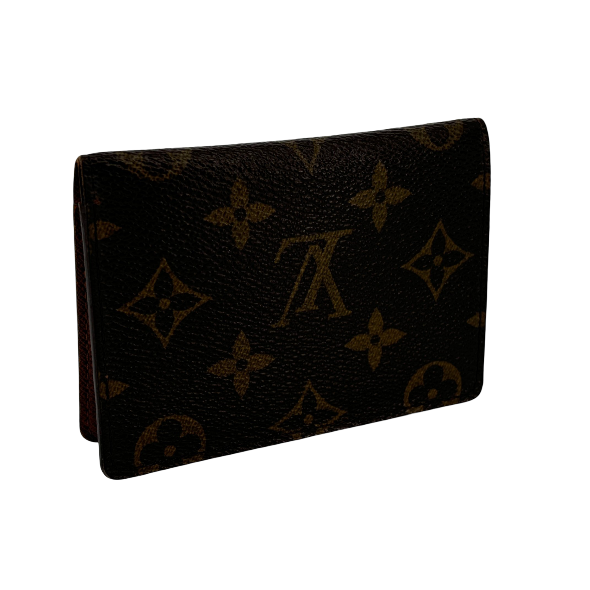 Louis Vuitton Small Wallet / Card Case Monogram Canvas