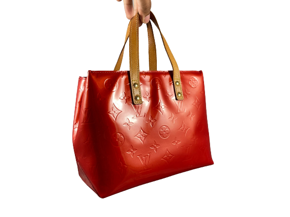 Louis Vuitton Reade PM Red Vernis Leather