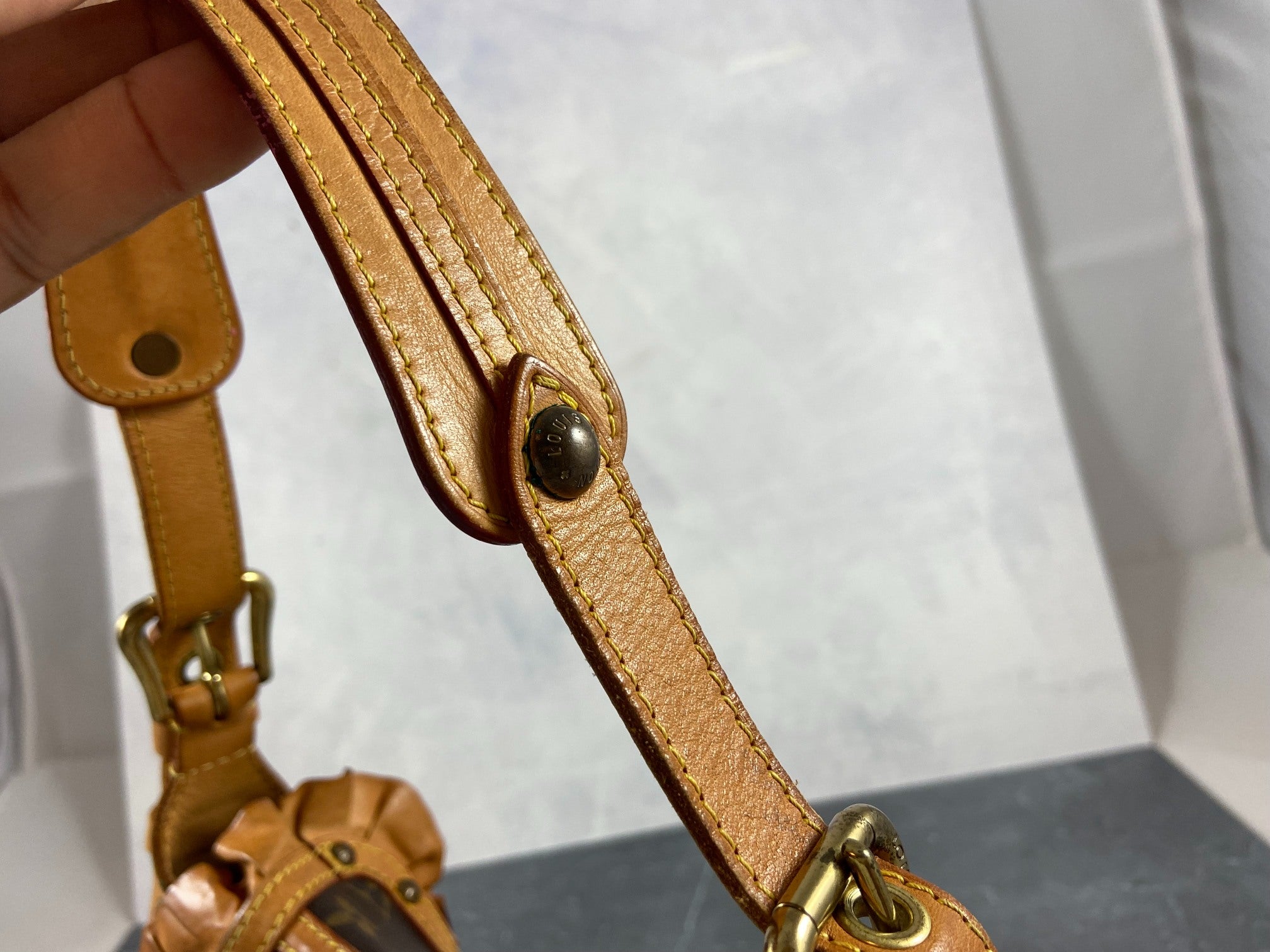 Louis Vuitton Leonor Hobo Bag Monogram Canvas