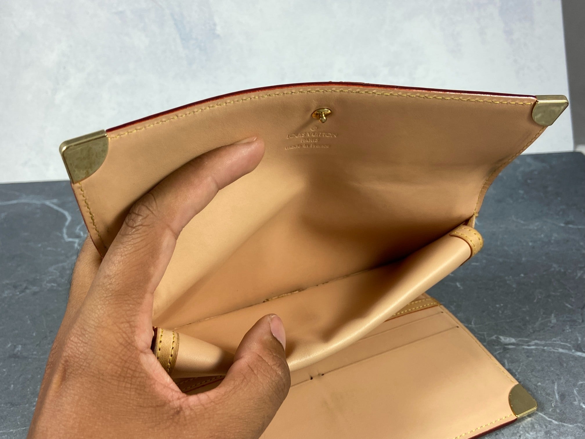 Louis Vuitton x Takashi Murakami Porte Tresor International Wallet White Multicolor