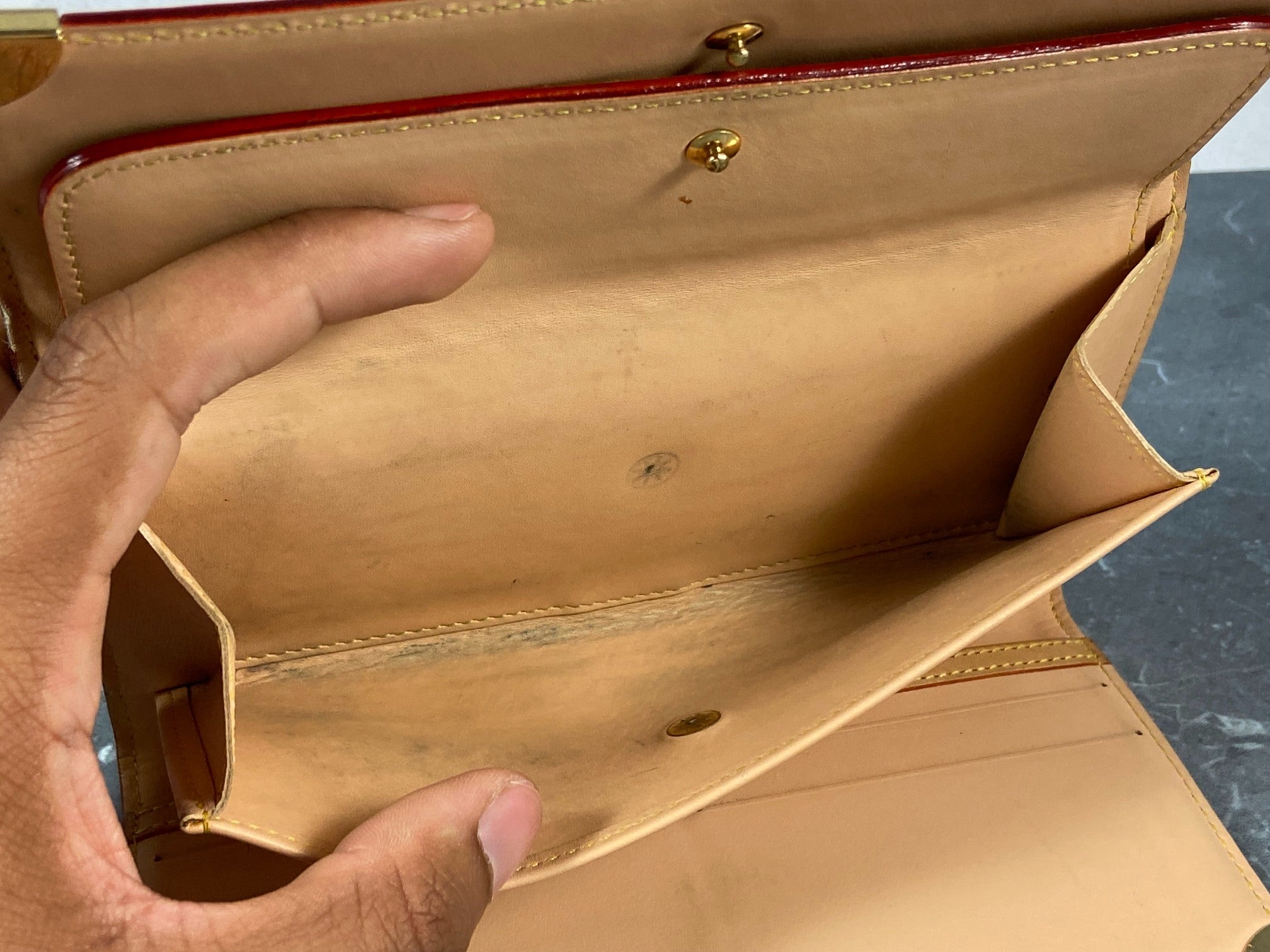 Louis Vuitton x Takashi Murakami Porte Tresor International Wallet White Multicolor