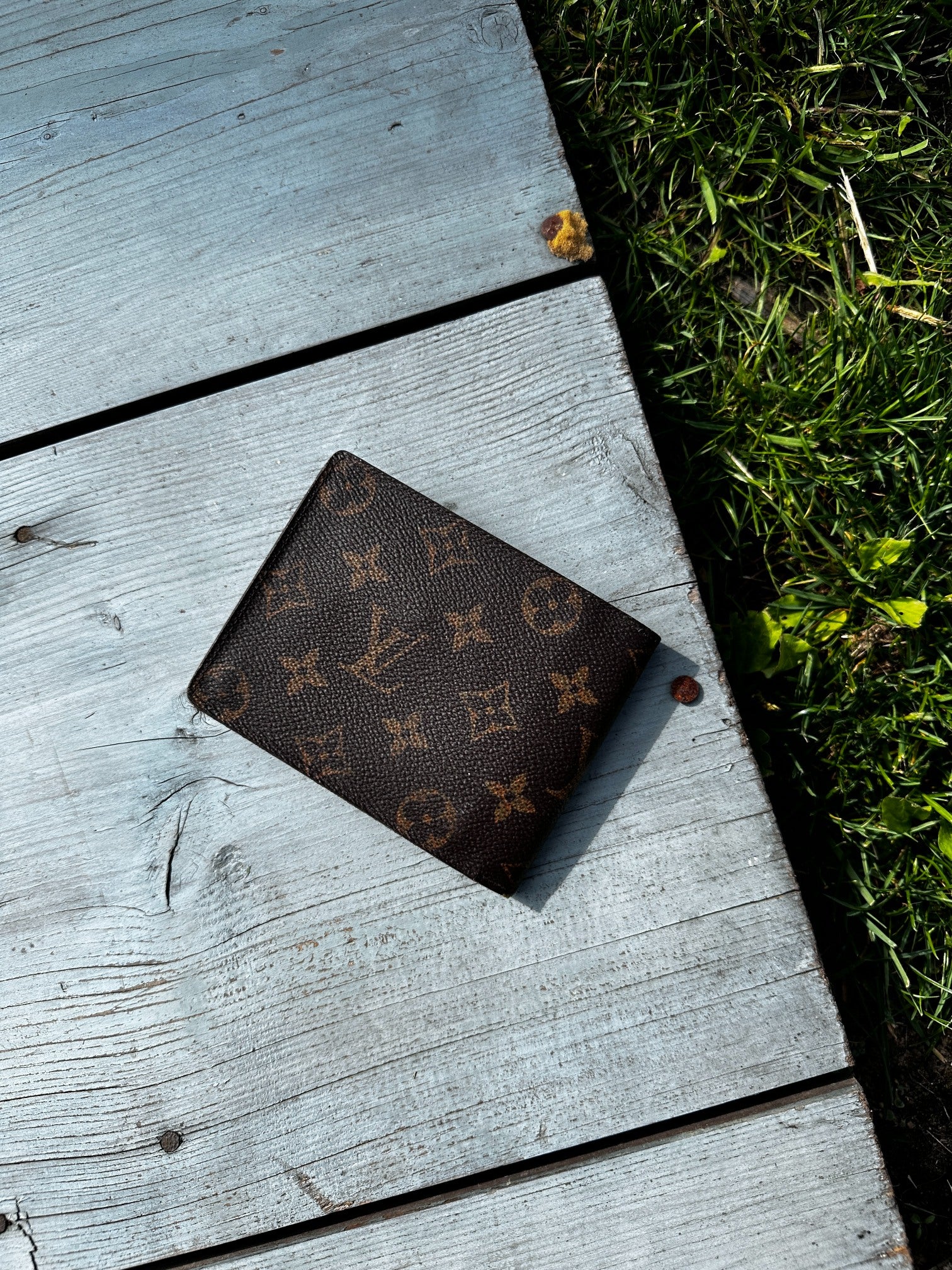 Louis Vuitton Slender Wallet Monogram Canvas
