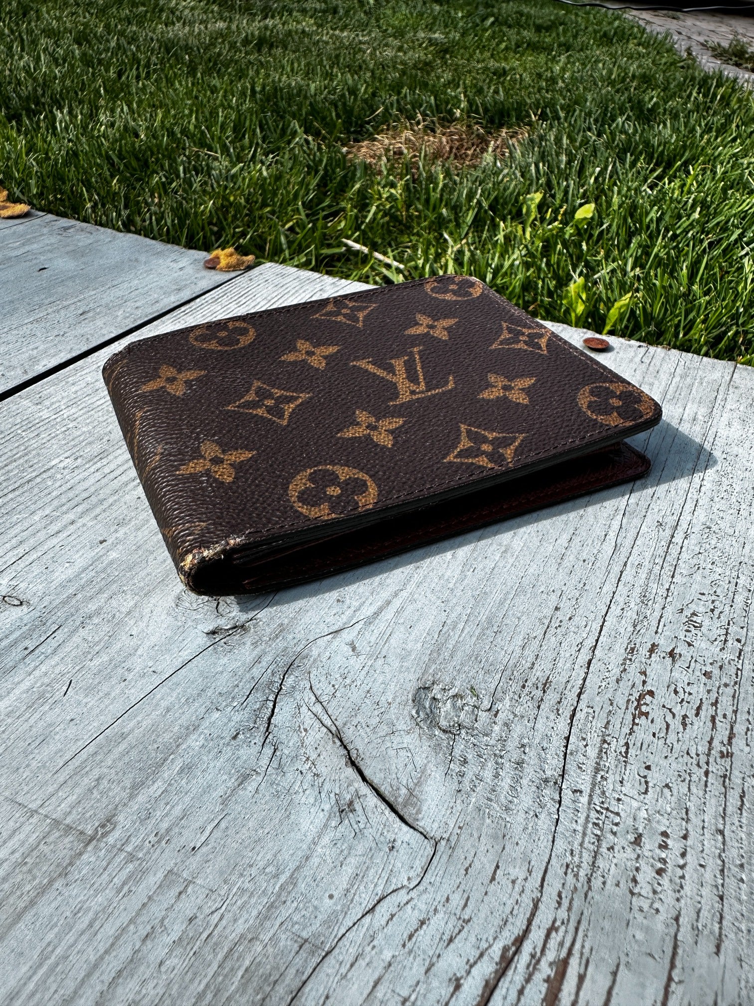 Louis Vuitton Slender Wallet Monogram Canvas