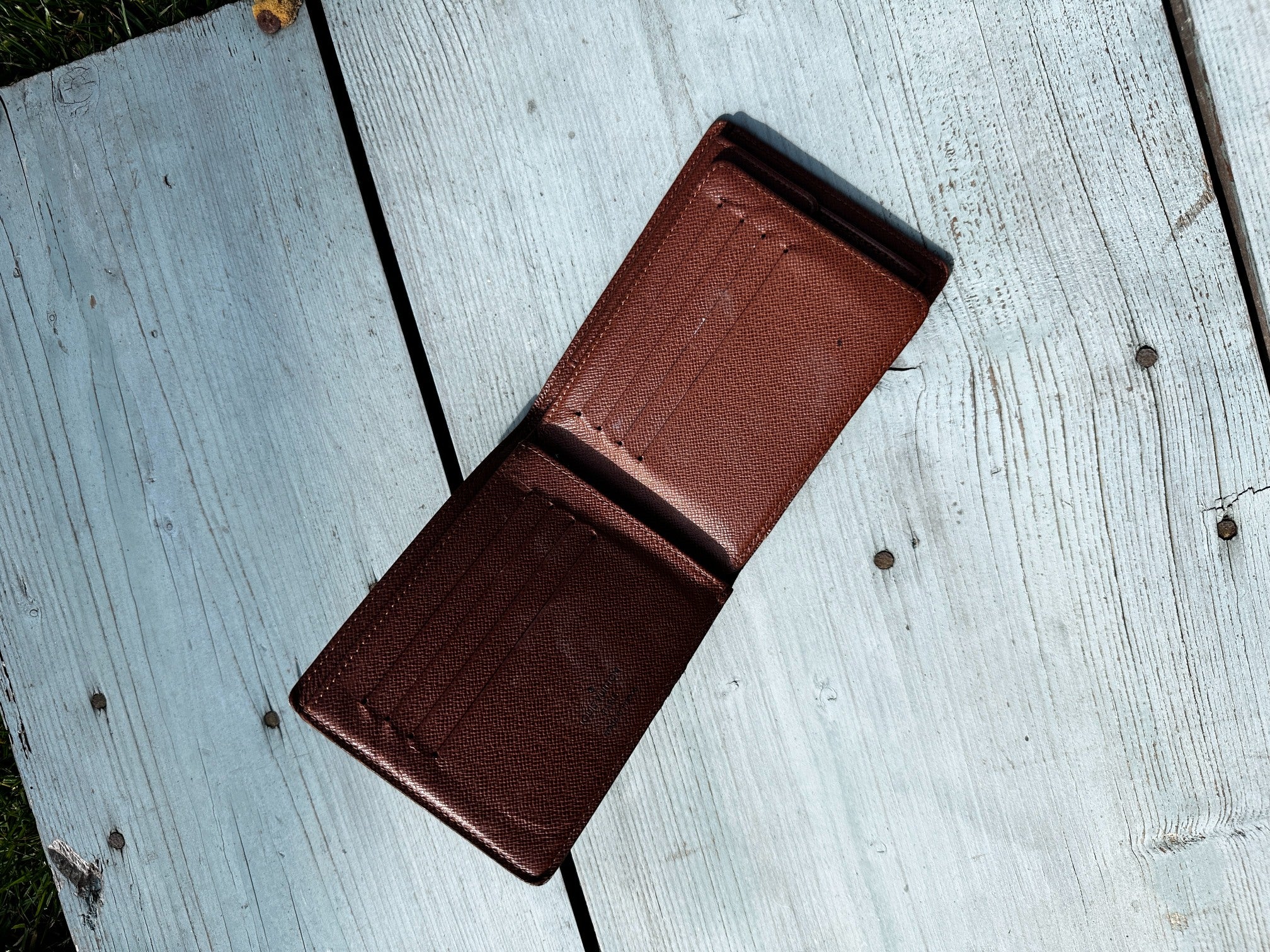 Louis Vuitton Slender Wallet Monogram Canvas