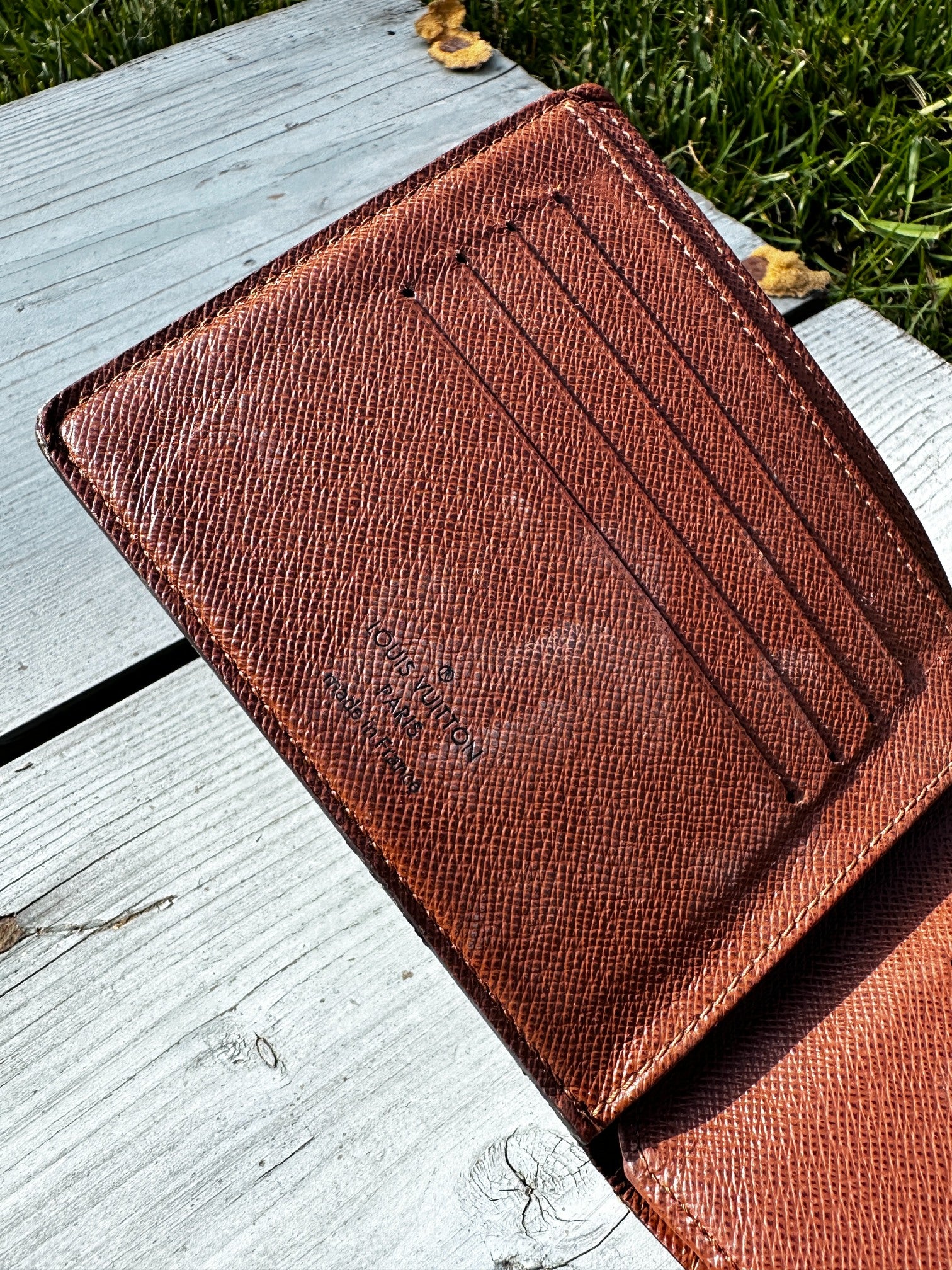 Louis Vuitton Slender Wallet Monogram Canvas