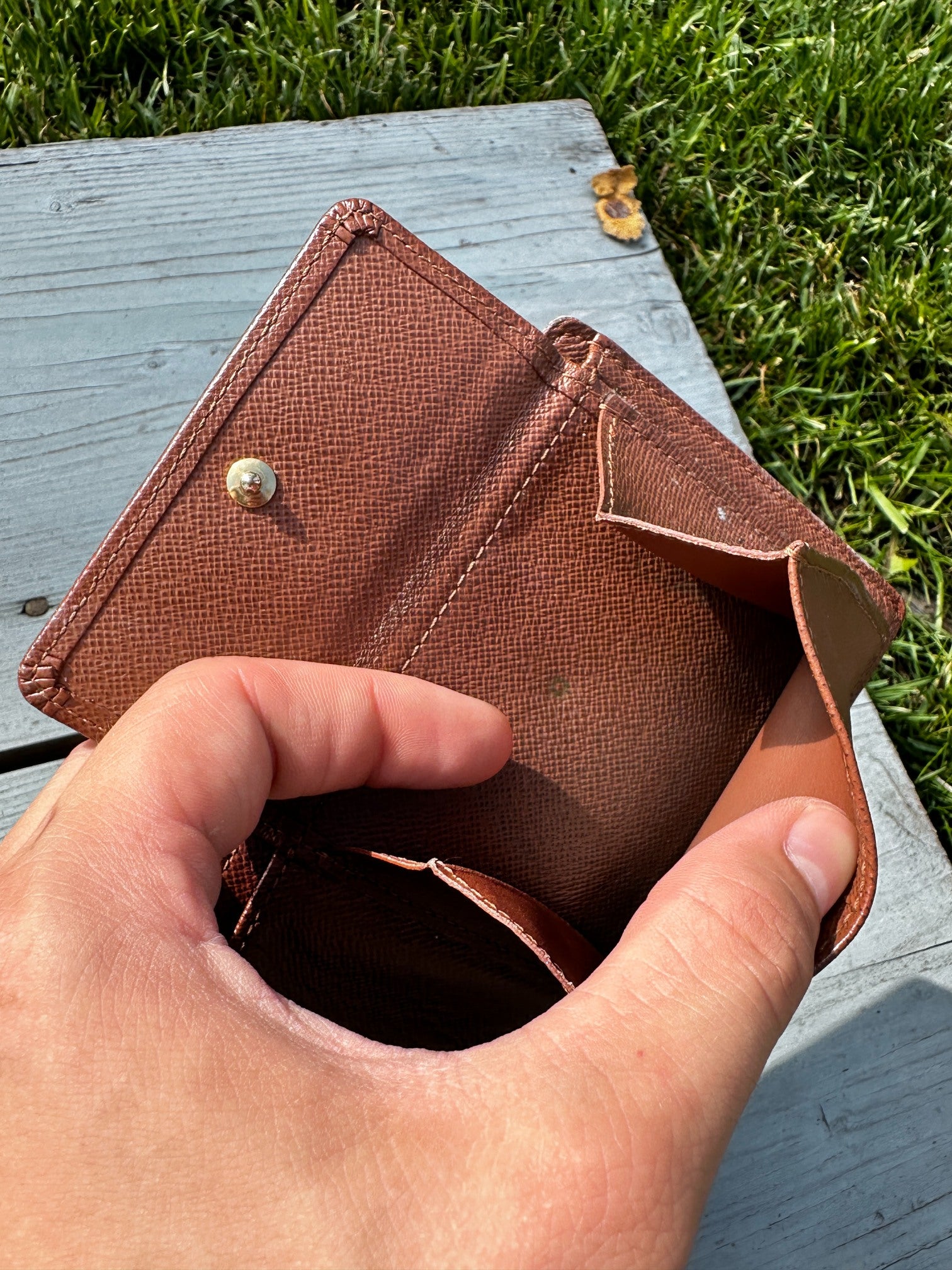 Louis Vuitton Slender Wallet Monogram Canvas