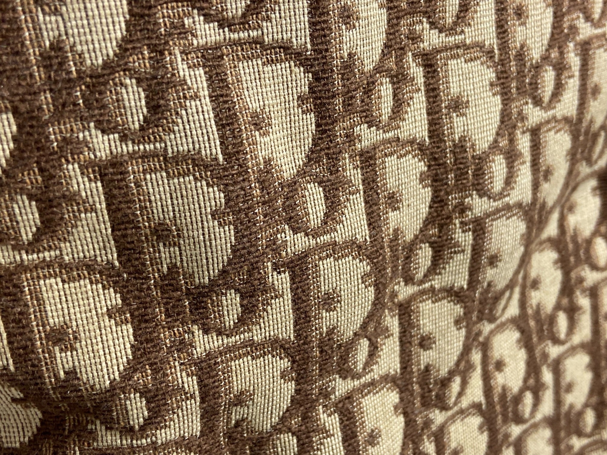 Christian Dior Boston / Duffle Bag Brown Trotter Monogram