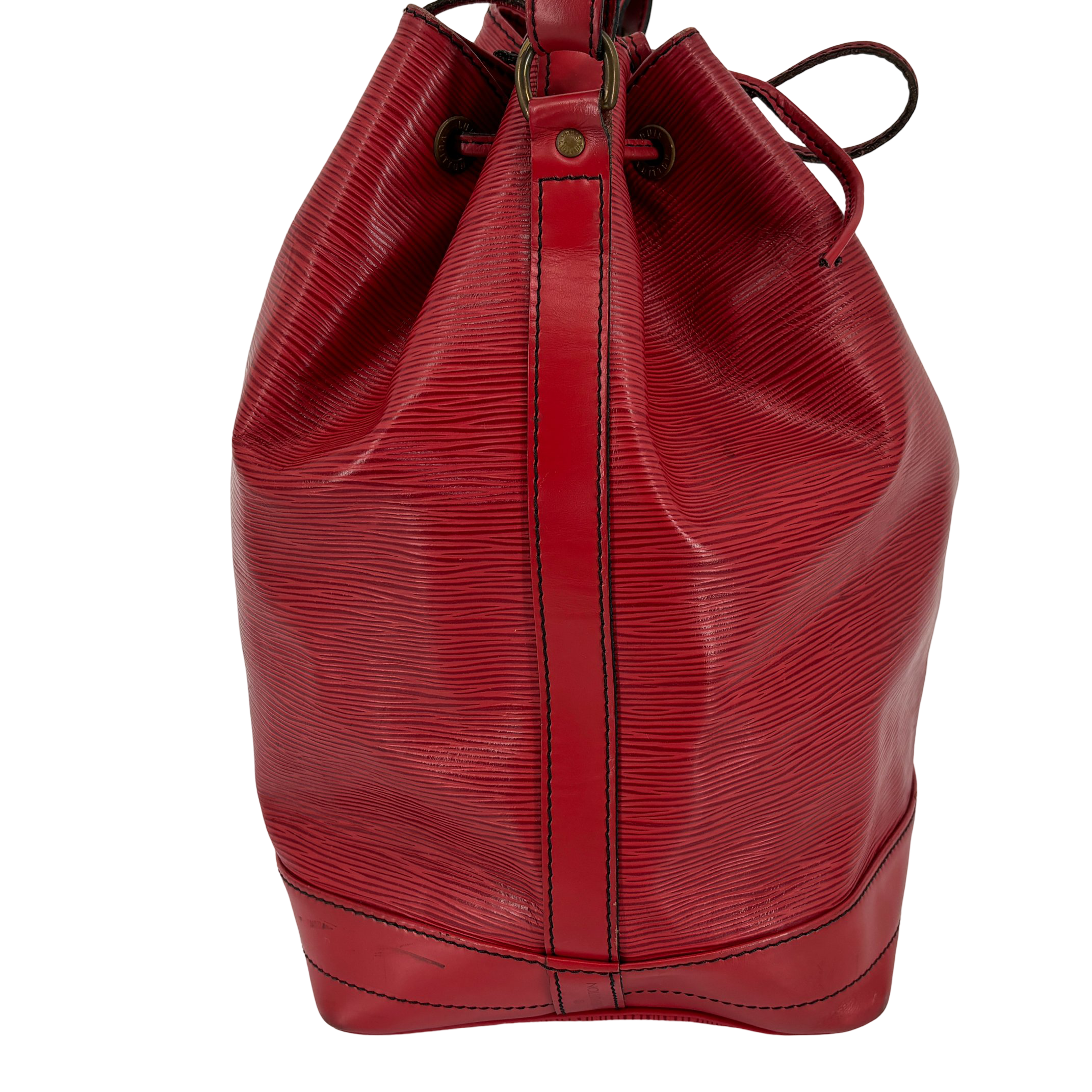 Louis Vuitton Sac Noé Grand Red Epi Leather