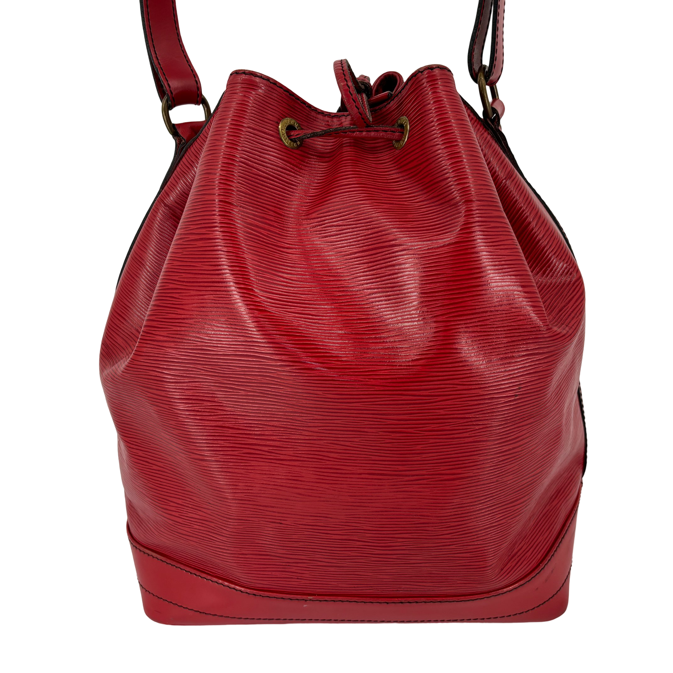 Louis Vuitton Sac Noé Grand Red Epi Leather