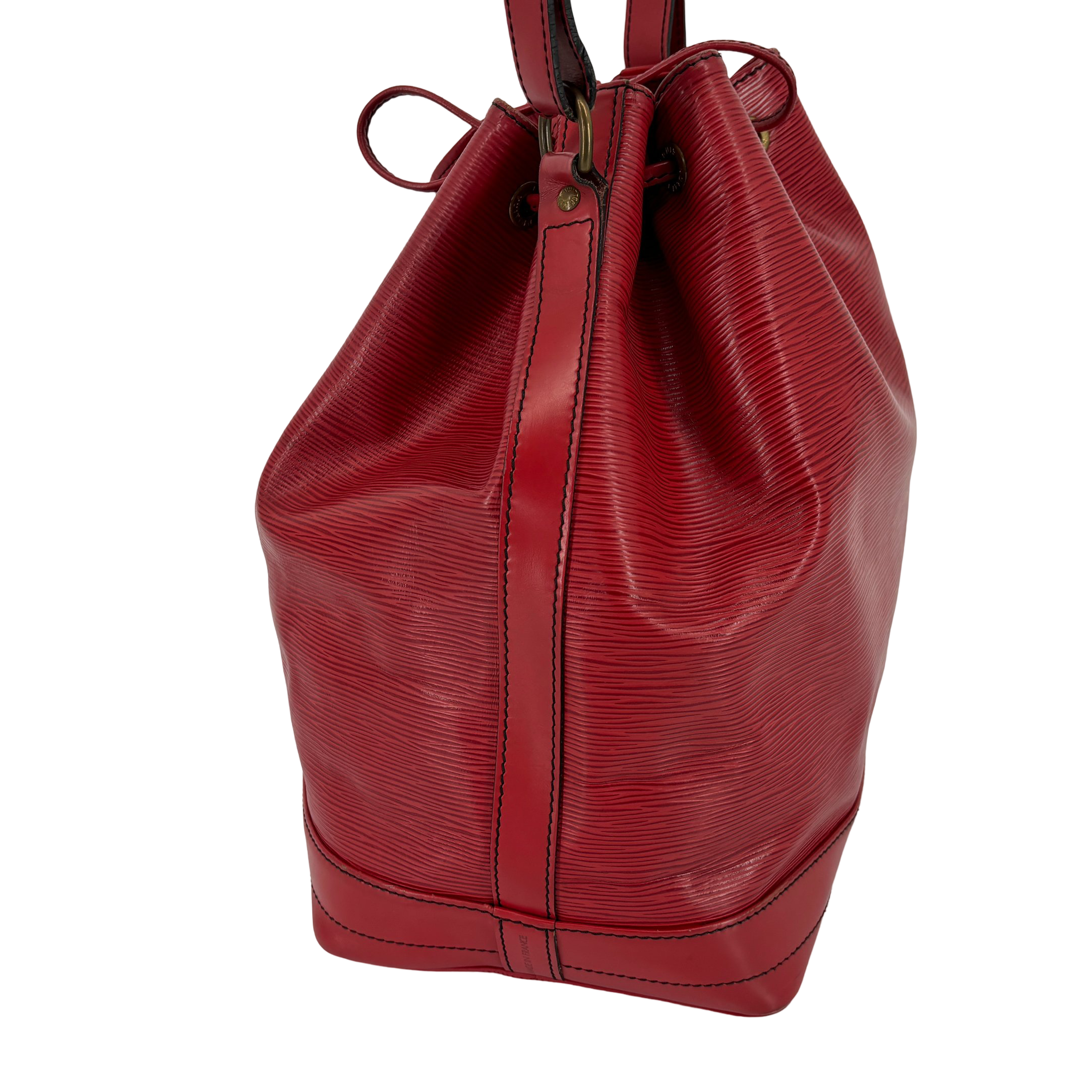 Louis Vuitton Sac Noé Grand Red Epi Leather