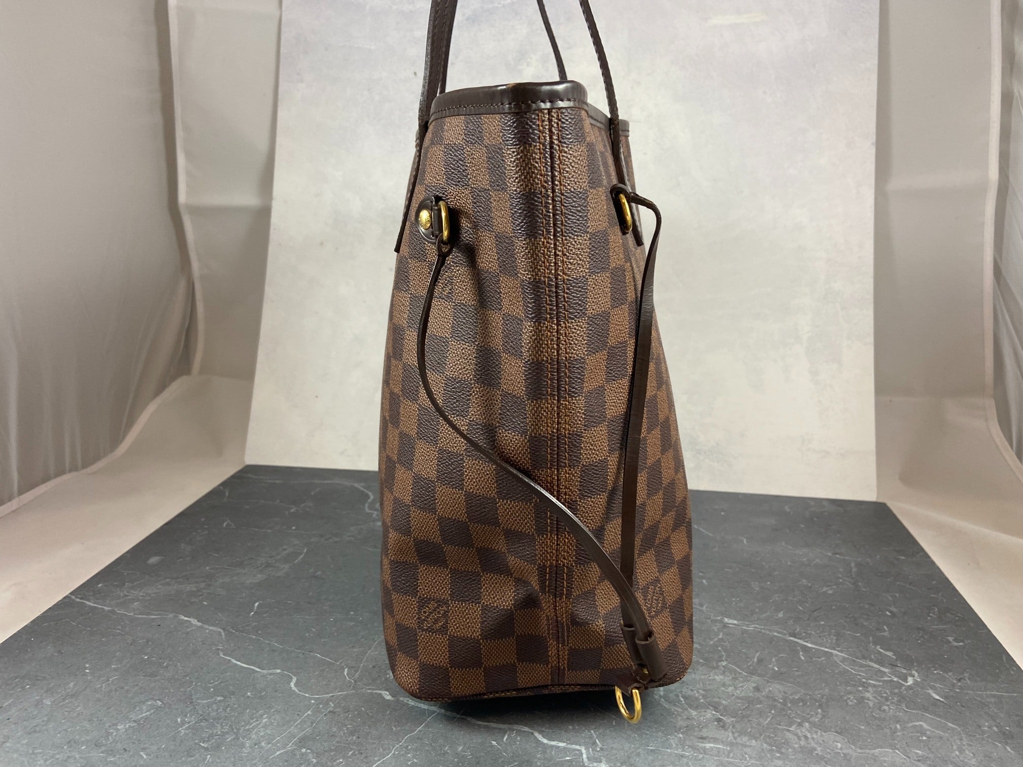 Louis Vuitton Neverfull MM Damier Ebene Canvas