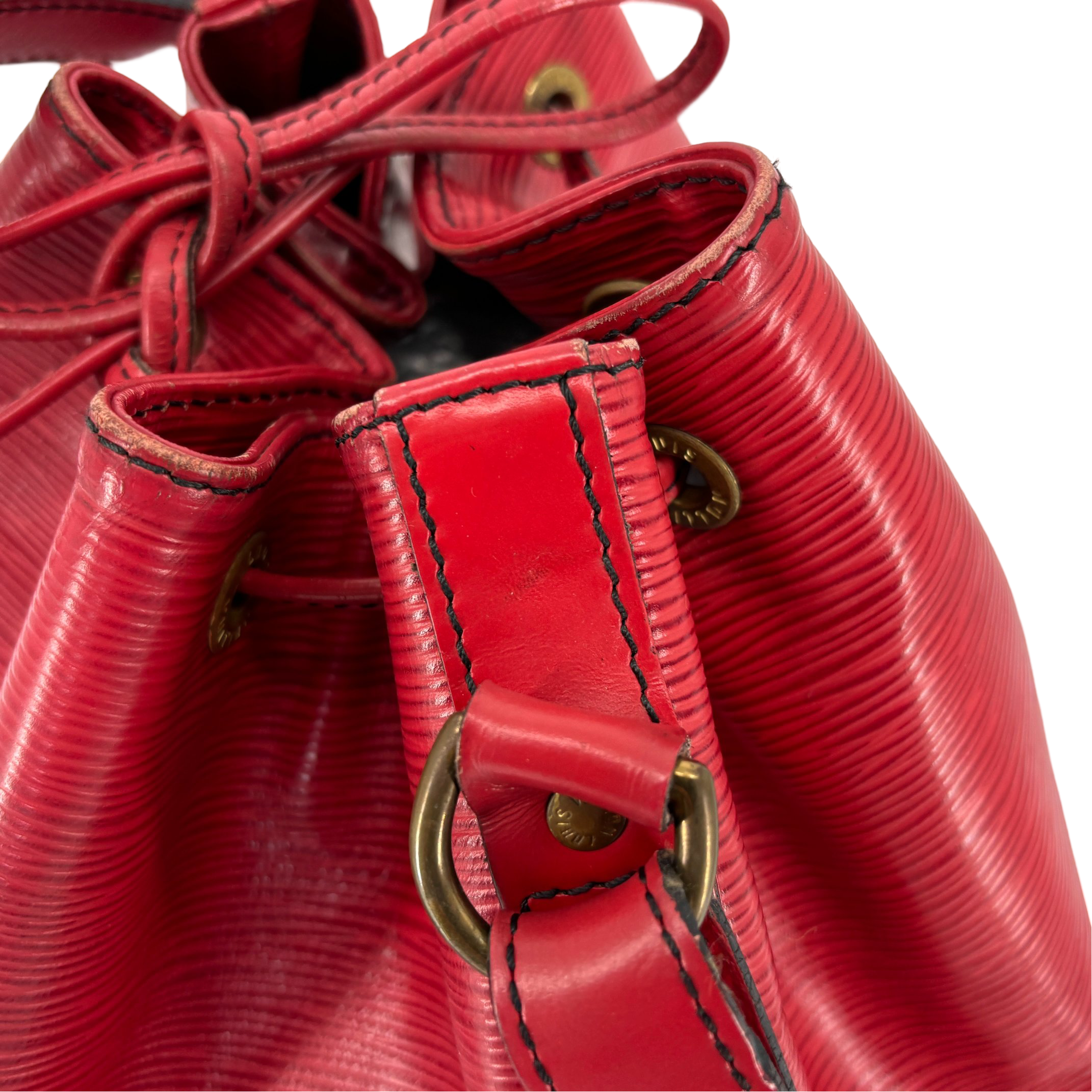 Louis Vuitton Sac Noé Grand Red Epi Leather