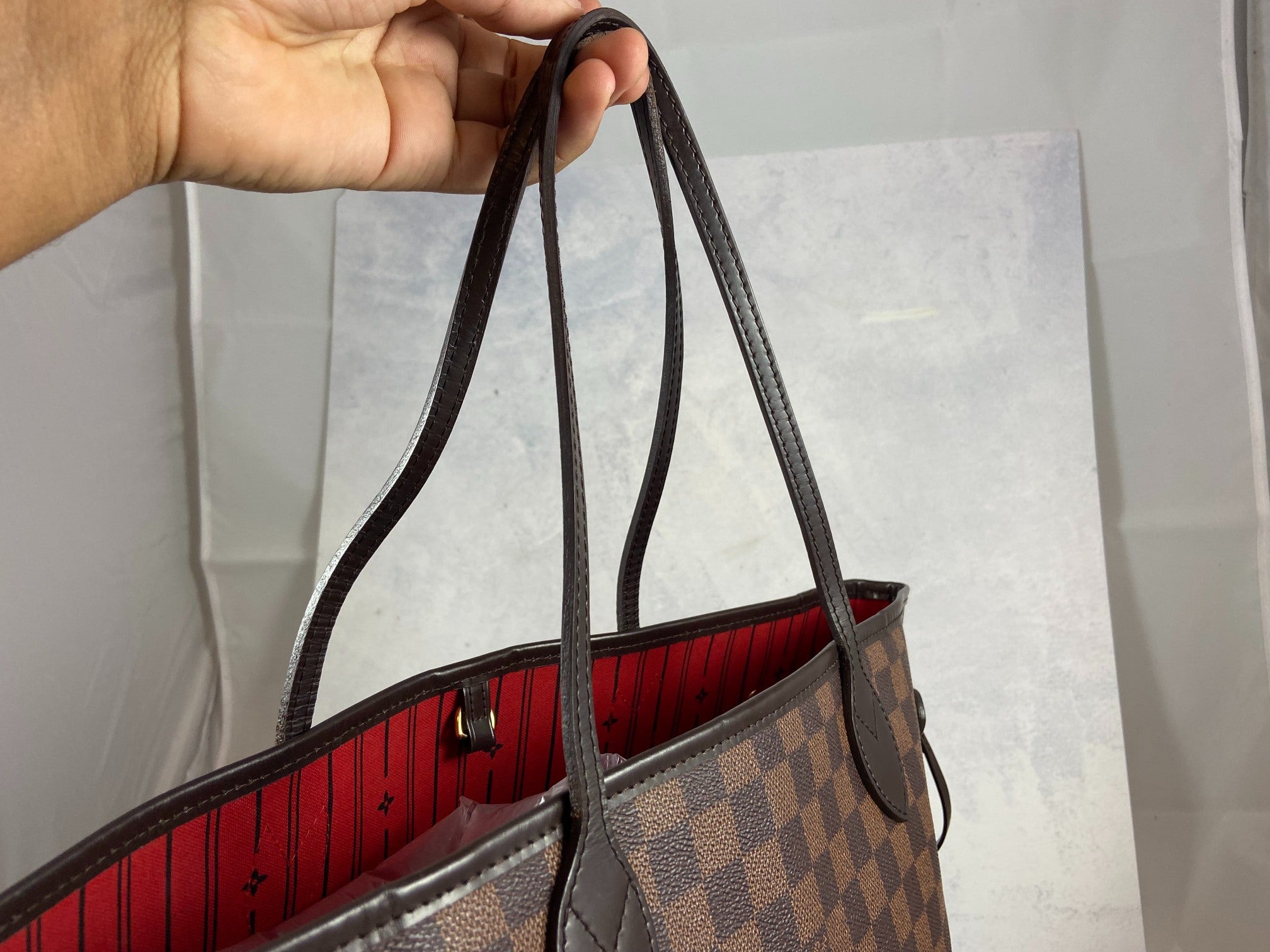 Louis Vuitton Neverfull MM Damier Ebene Canvas